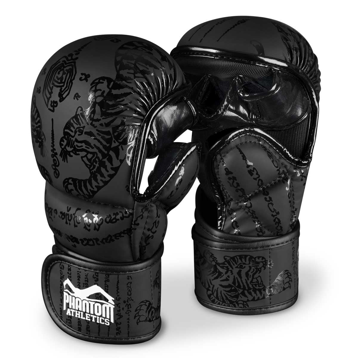 Phantom Athletics Muay Thai MMA-Handschuhe – Schwarz