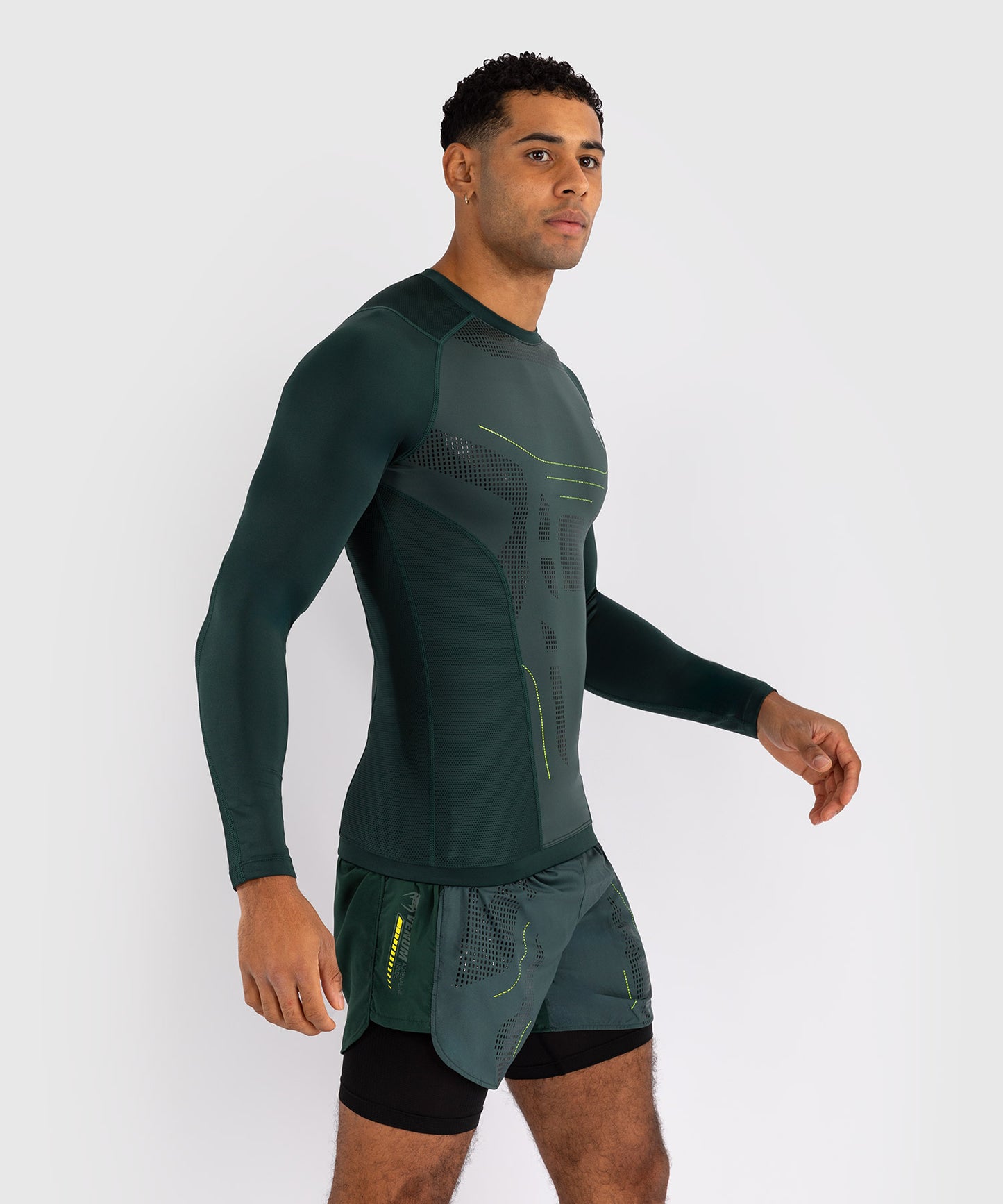 Rashguard Venum Technical 3.0 - Vert Forêt
