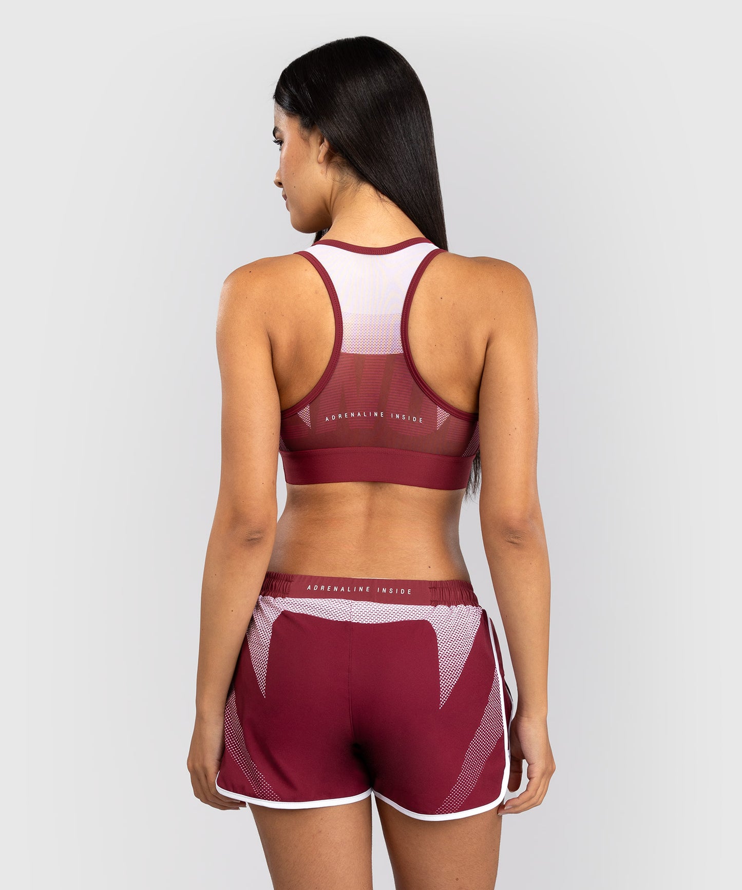 Brassière de Sport Femme Venum Adrenaline – Bordeaux/Rose