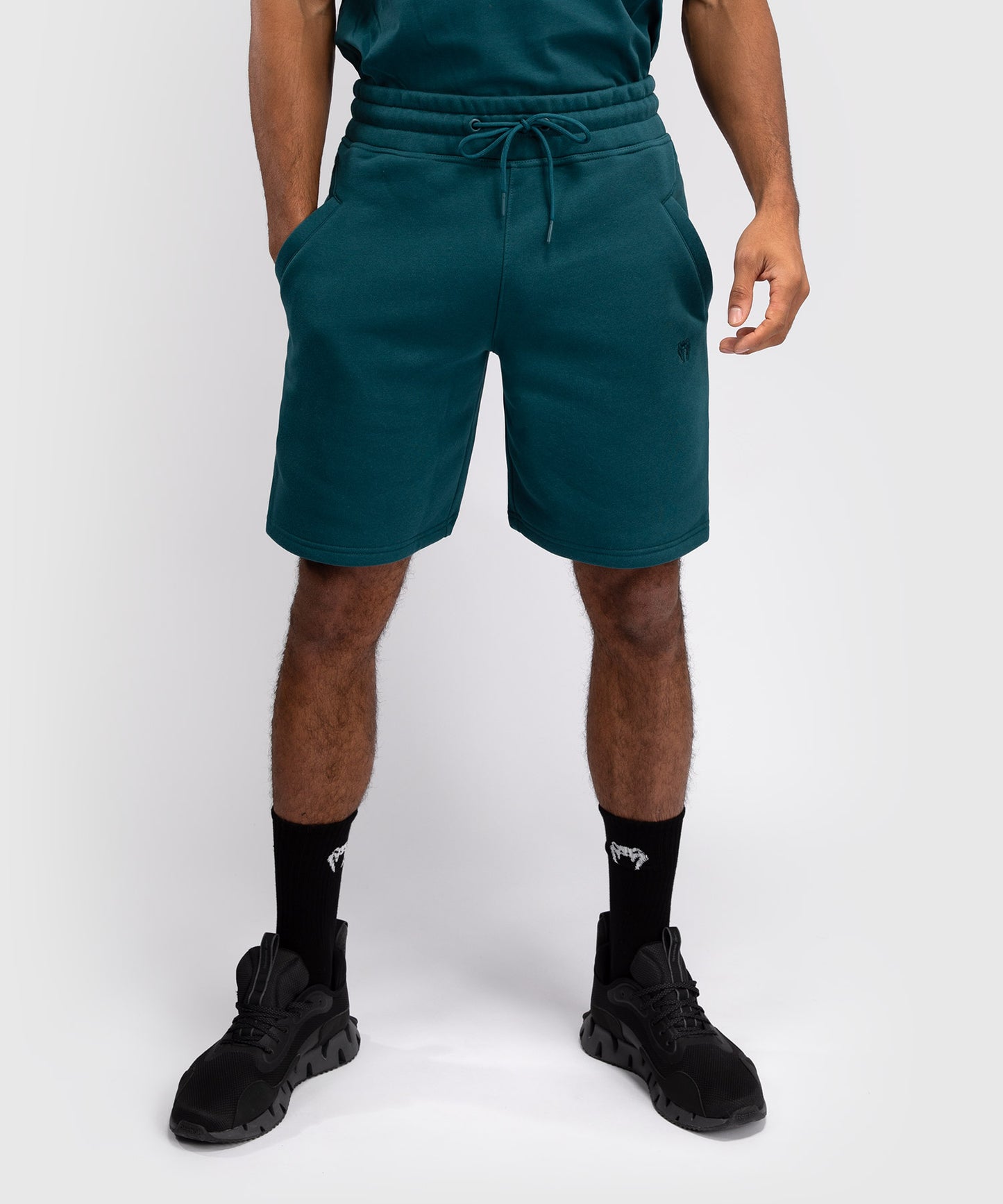 Shorts en Coton Venum Silent Power - Paon Green