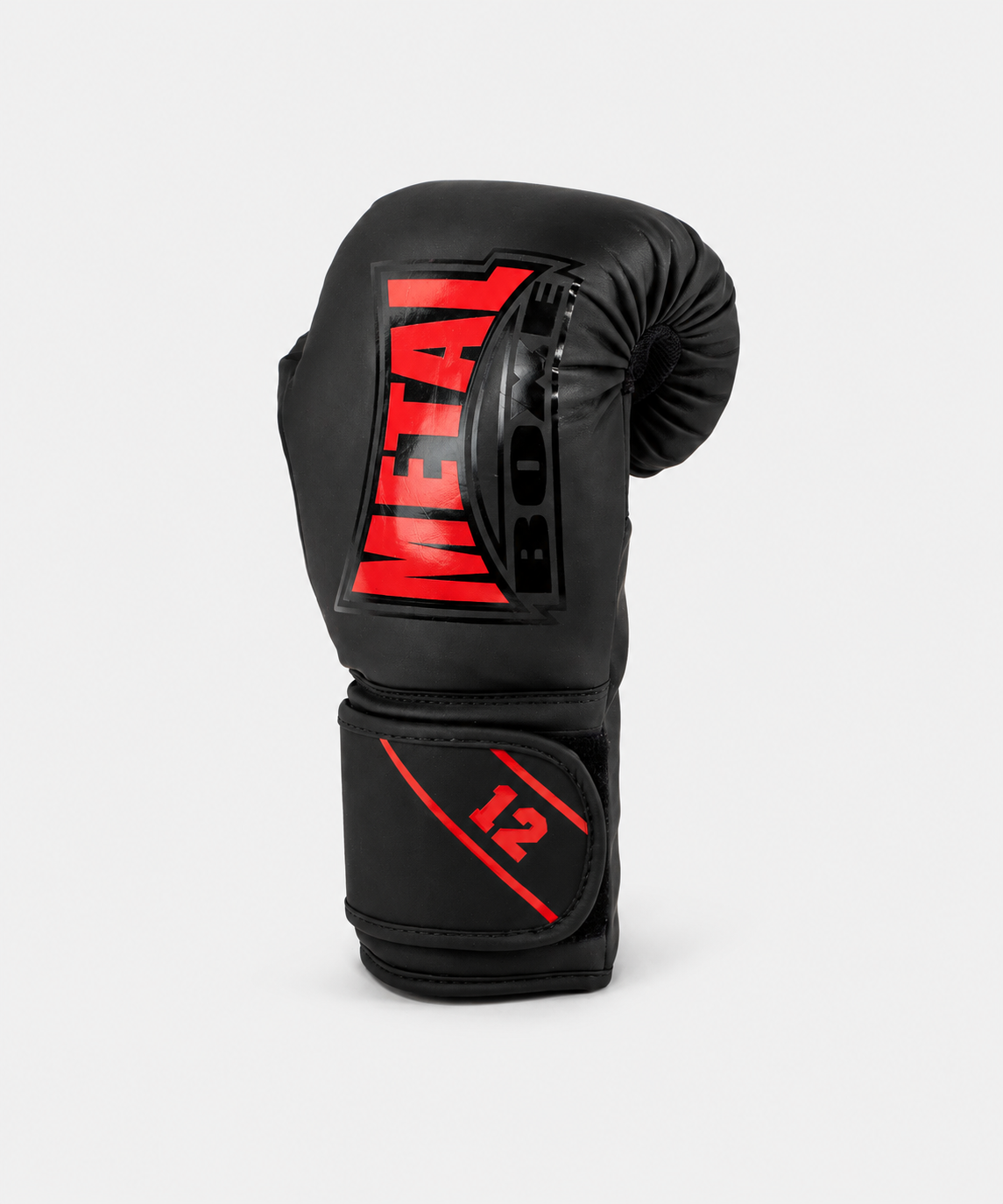 Gants de Metal Boxe Entrainement Metal Starter - Noir/Rouge