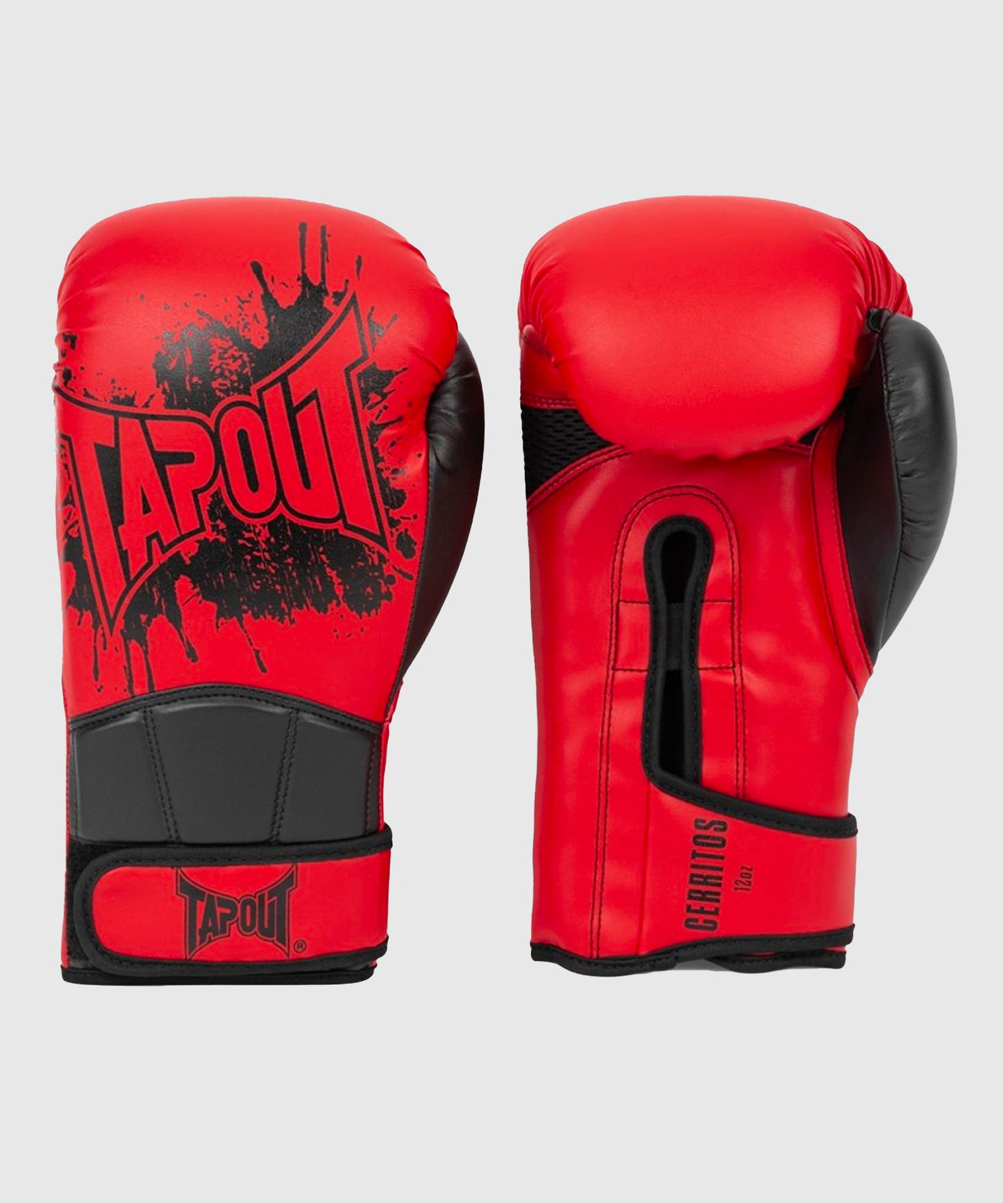 Tapout Cerritos Guantes de Boxeo - Rojo/Negro