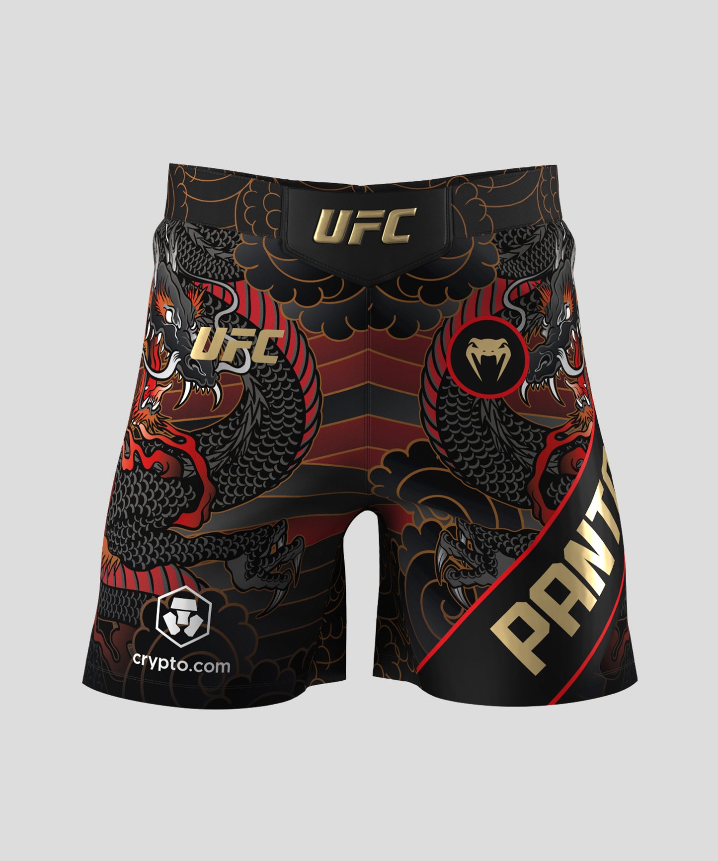 UFC Unrivaled by Venum Männer Alexandre Pantoja Short fit Kampfhosen - rot