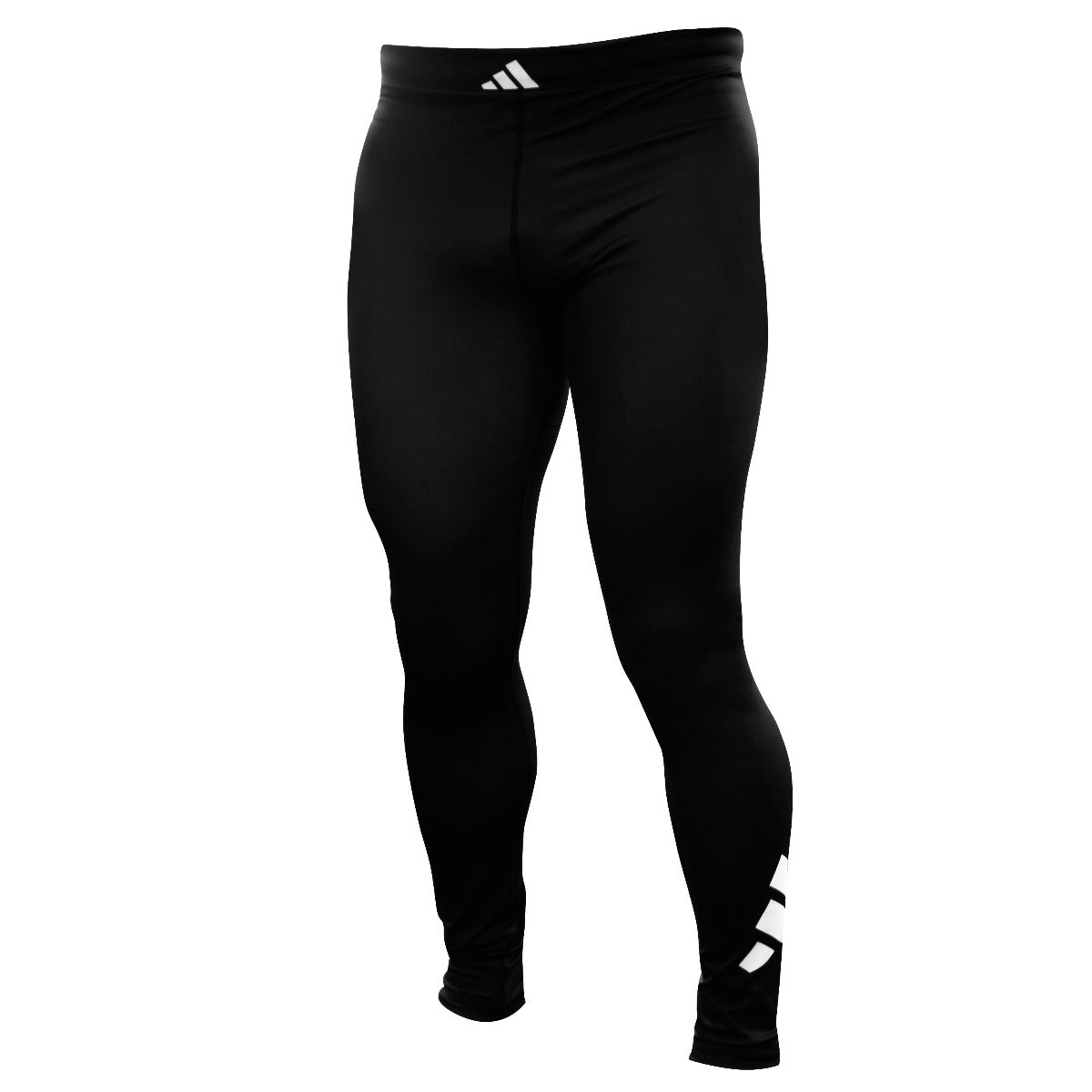 Adidas Pantalones de Compresión - Negro/Blanco