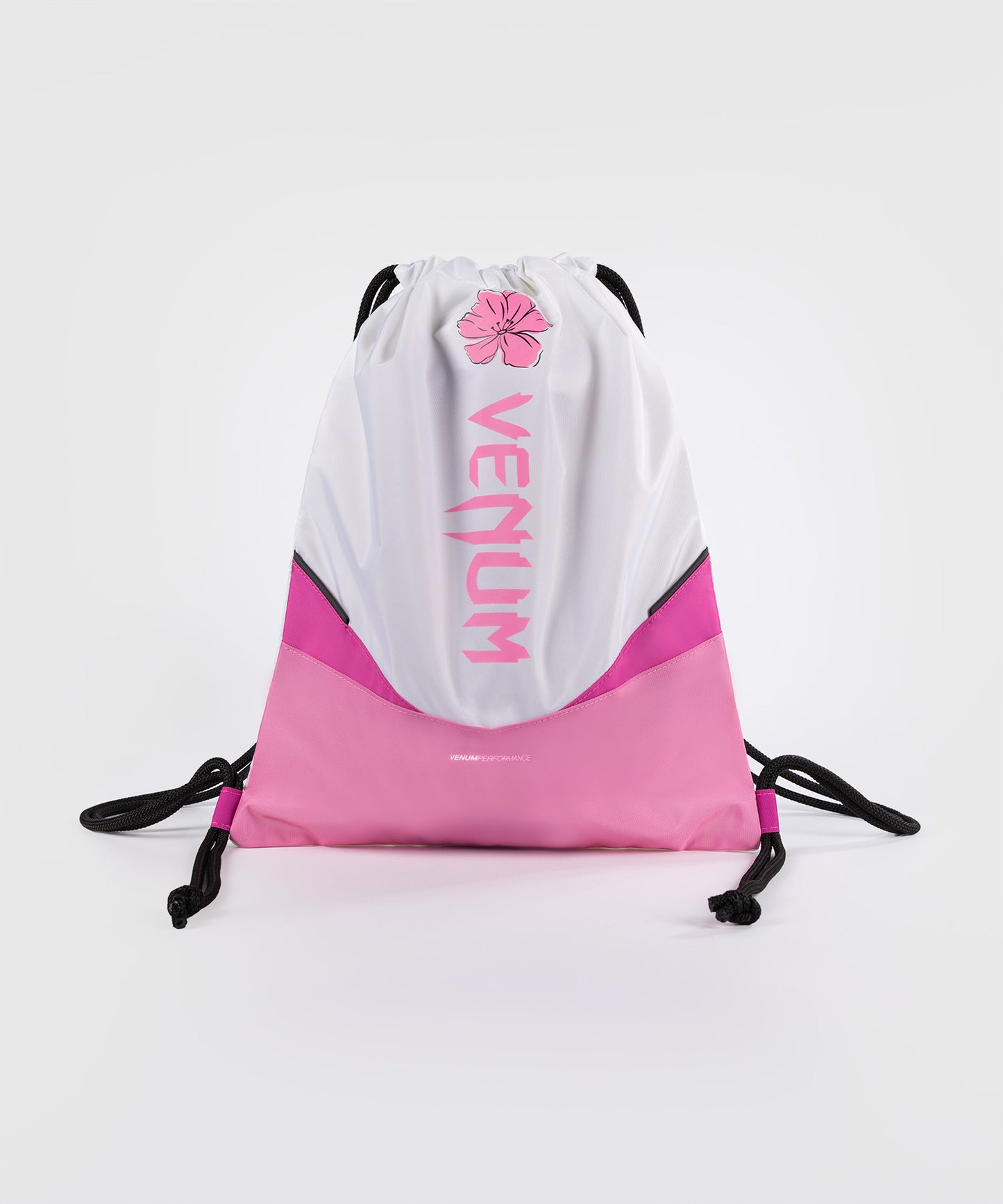 Venum Evo 2 Flower Bolsa de Cuerdas (10-15L) – Blanco/Rosa Caramelo