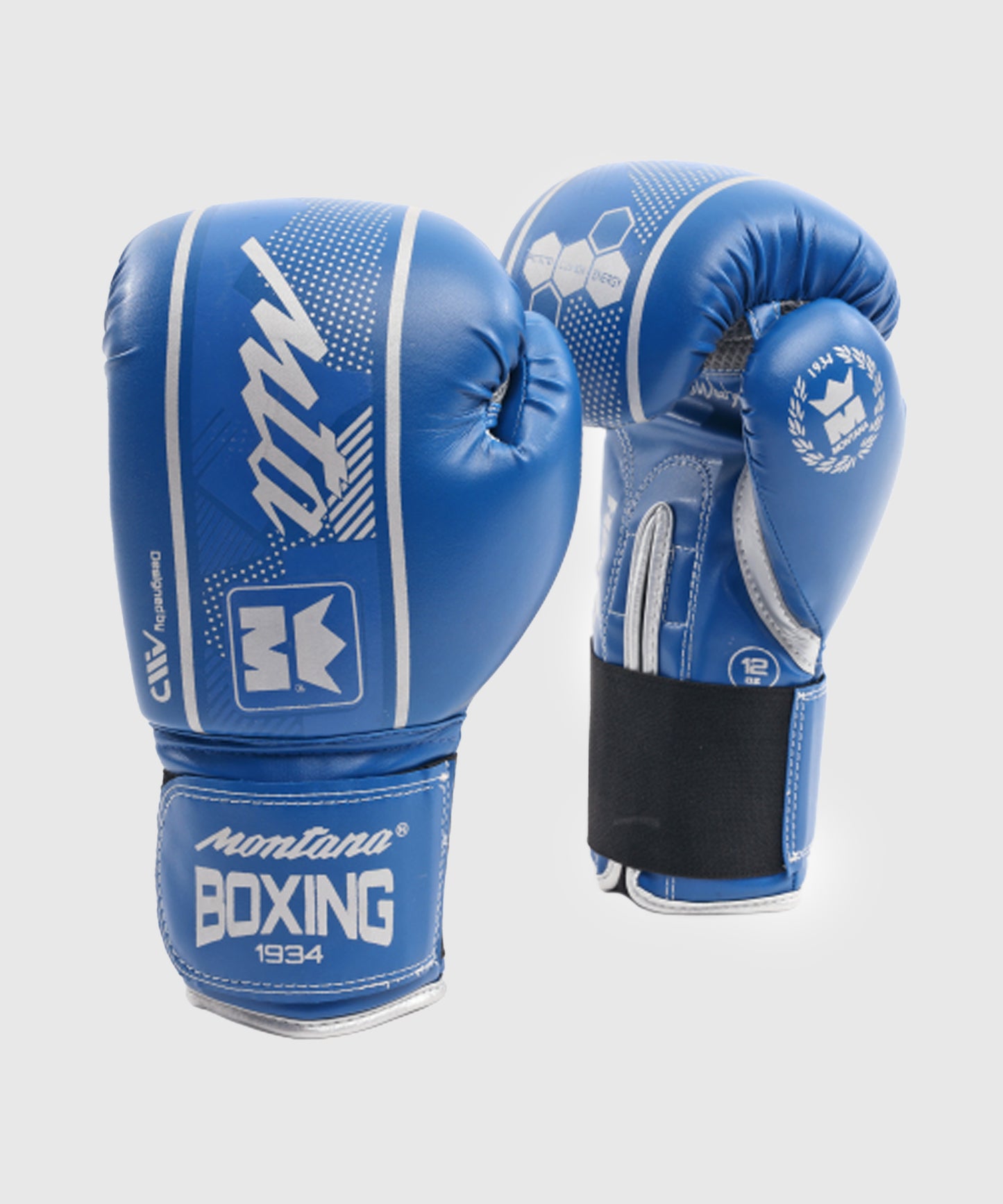 Montana Hawk Initiation Multiboxes Boxing Gloves - Blue