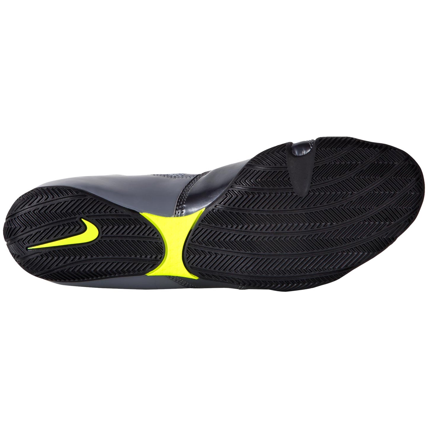 Chaussures de Boxe Nike Semi-Montantes Hyperko - Gris/Jaune