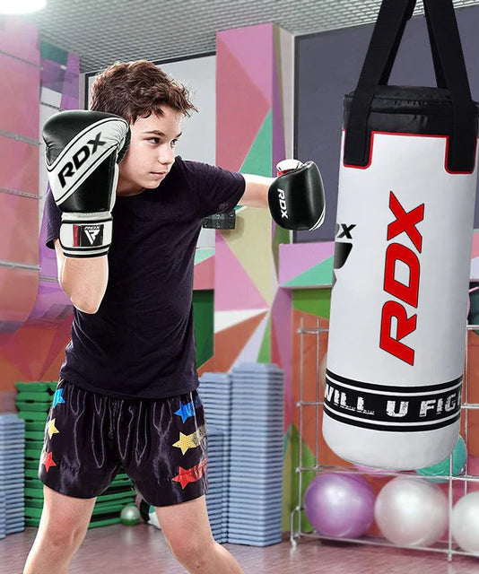 Rdx Jpb 4W Kids' Punching Bag 60cm – White