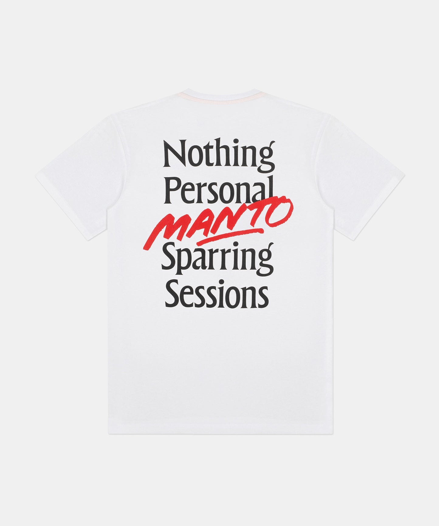 T-shirt Manto Nothing Personal - Blanc
