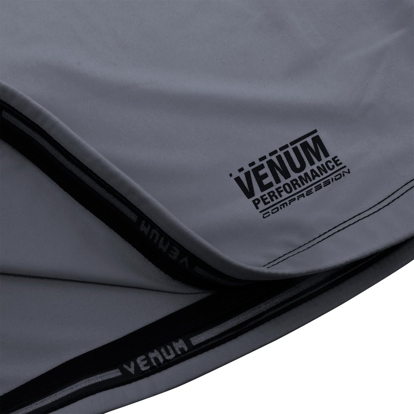 Venum Contender 3.0 Compression T-shirt - Long Sleeves - Heather Grey/Black