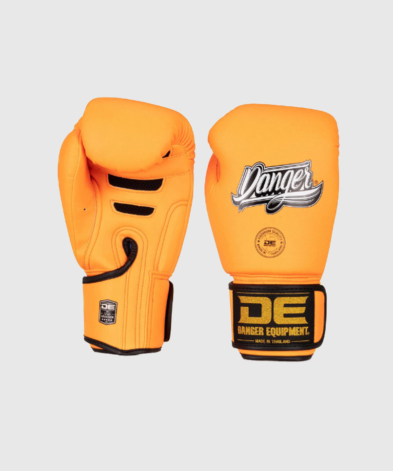 Danger Super Max Boxing Gloves - Orange