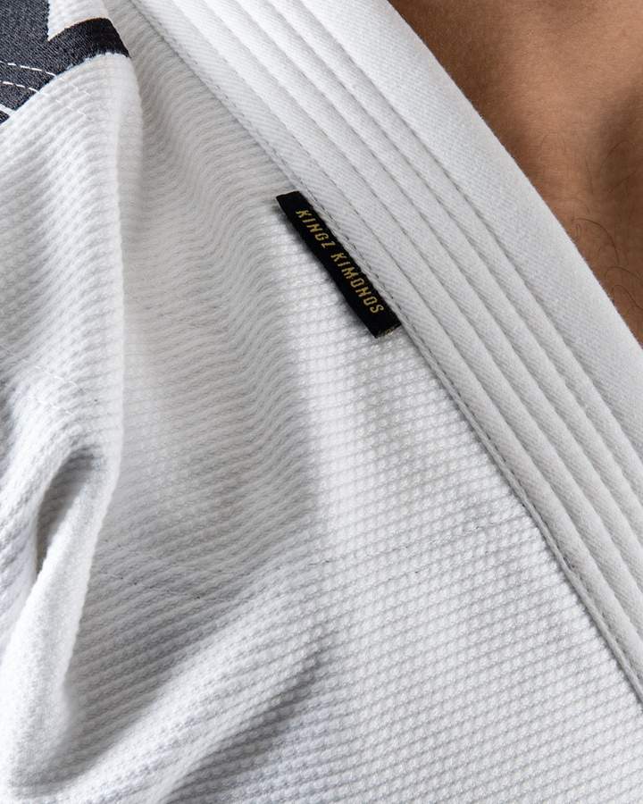 Kimonos de JJB Kingz Comp 450 V6 - Blanc