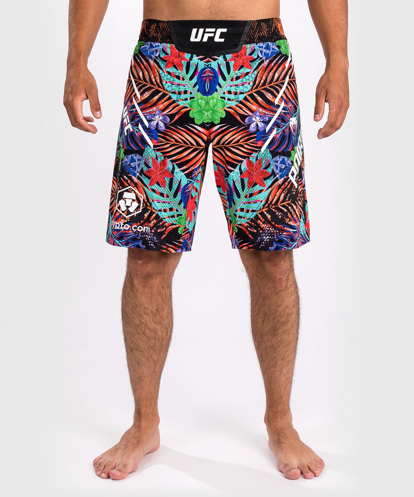 Men's UFC Unrivaled by Venum Blue Dustin Poirier Long Fit Fight Short
