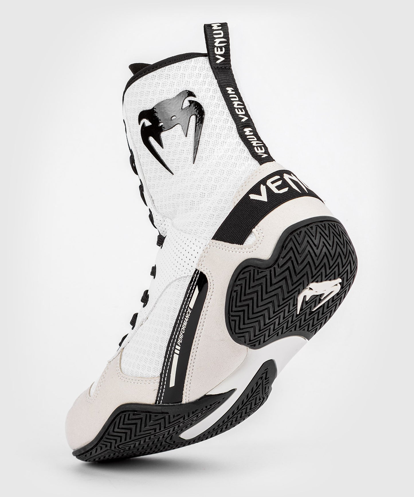 Chaussures De Boxe Venum Elite – Blanc/Noir