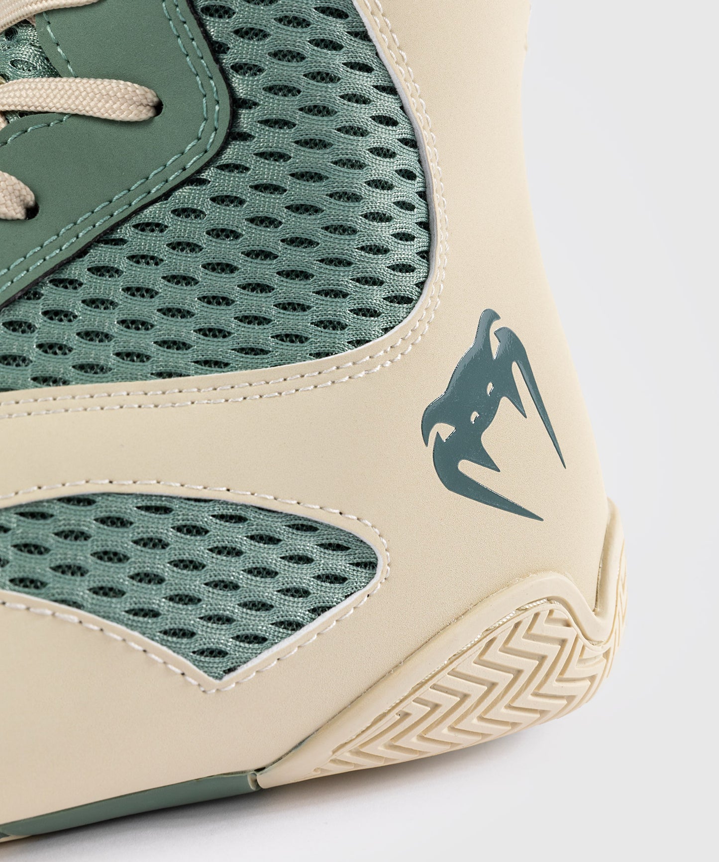 Chaussures de Boxe Venum Contender - Vert Aqua/Ivoire