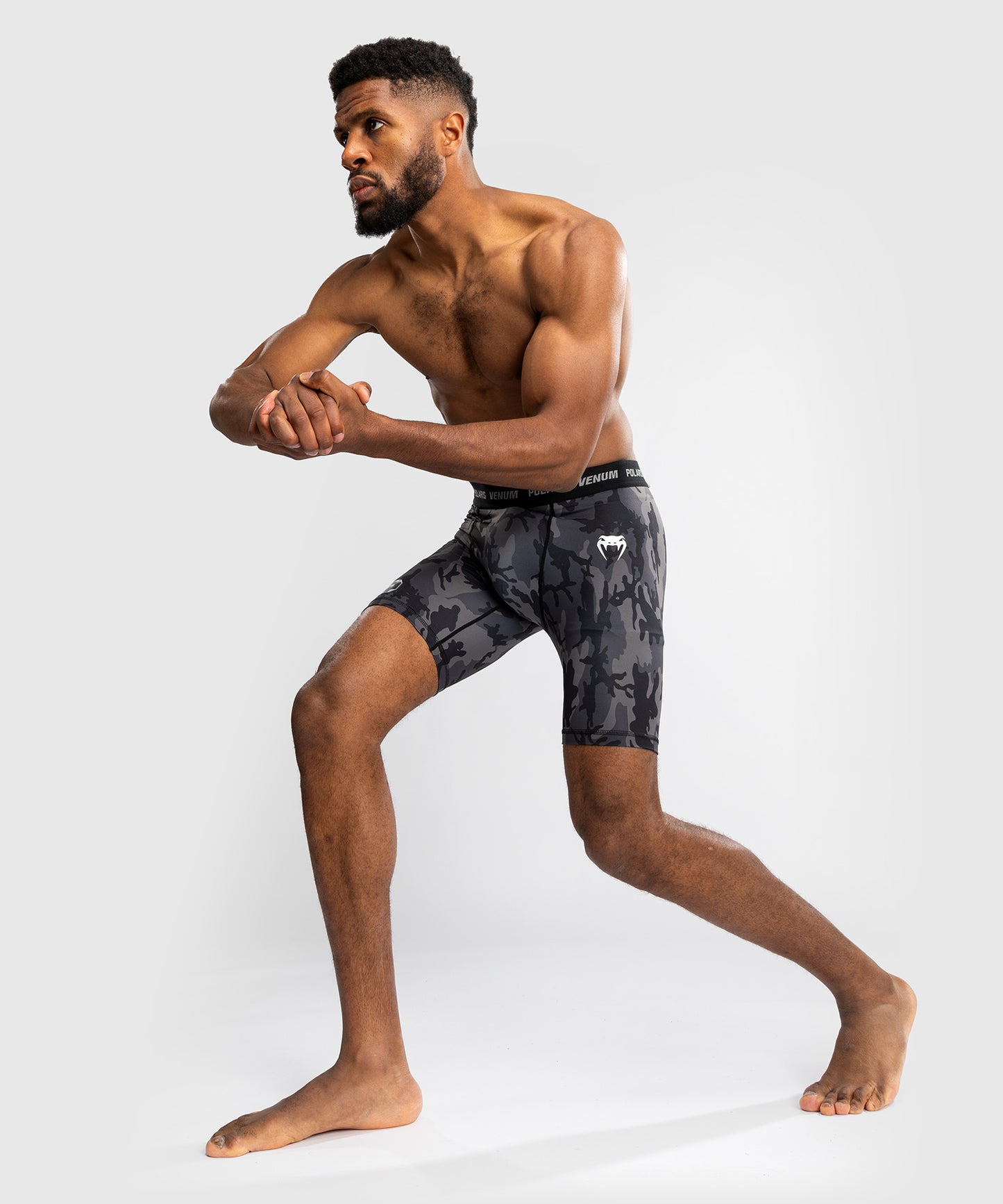 Venum x Polaris Vale Tudo Shorts - Schwarz/Grau
