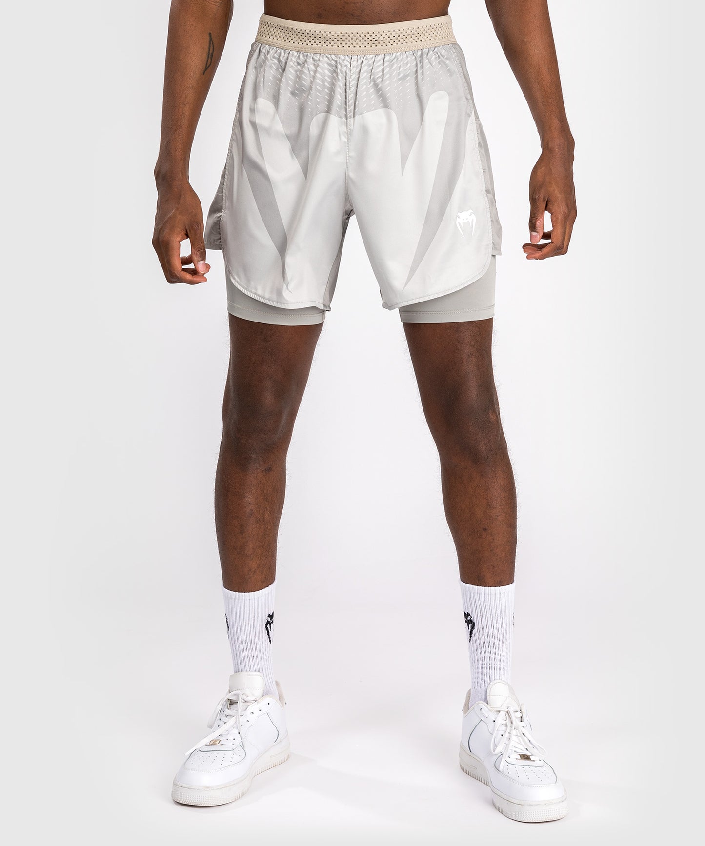Short de Combat Pour Hommes Venum Attack - Sable