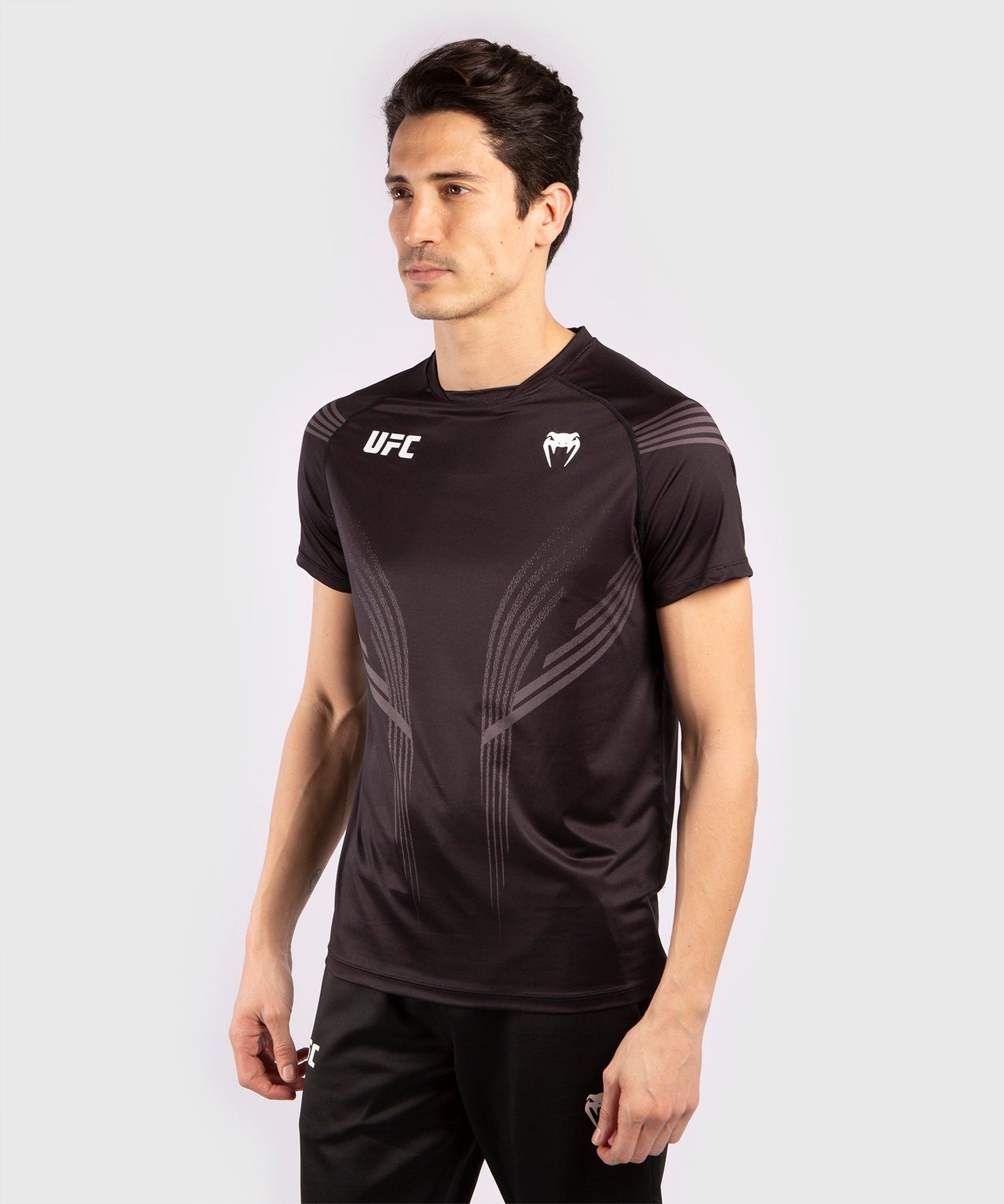 Men's UFC Venum Pro Line Technical T-Shirt - Black