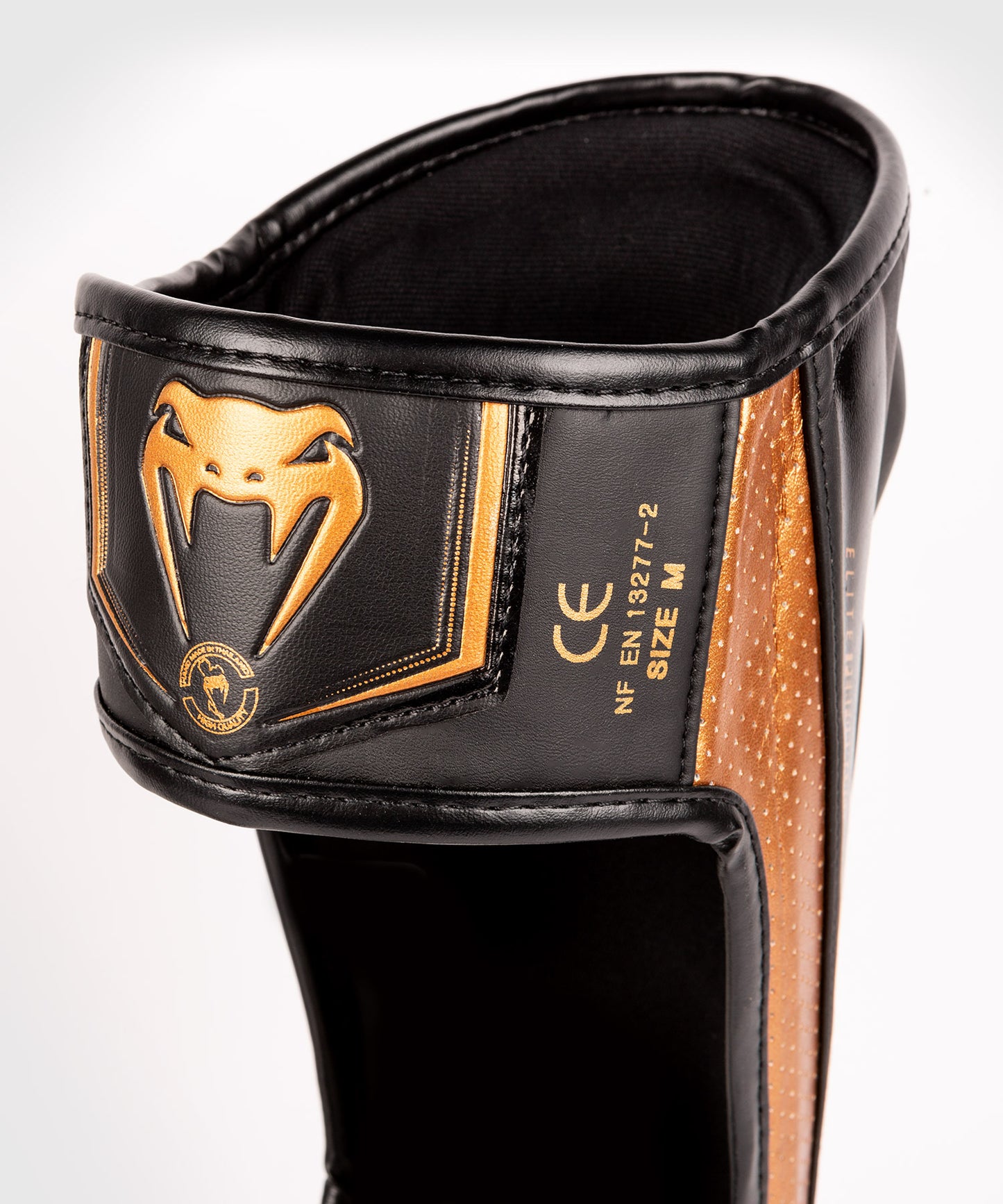 Protège-Tibias Venum Elite Evo - Noir/Bronze