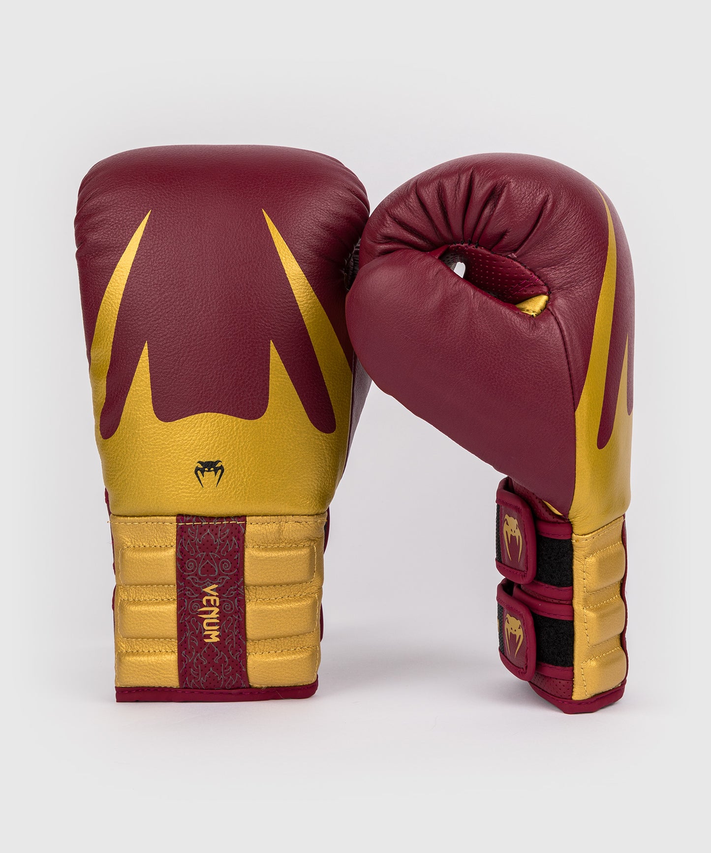 Venum Reverso Guanti da Boxe - Rosso Ciliegia/Oro
