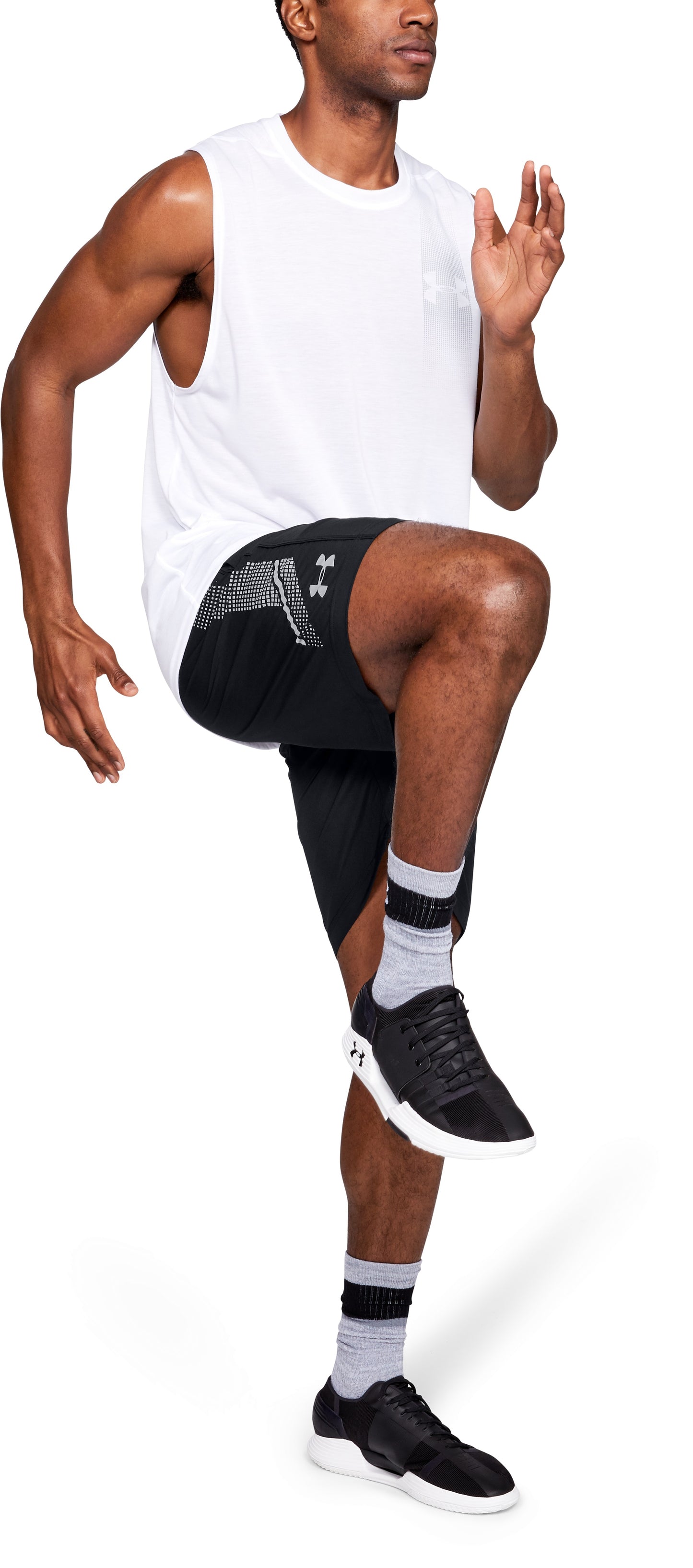 Short Under Armour Woven Graphic - Noir 2