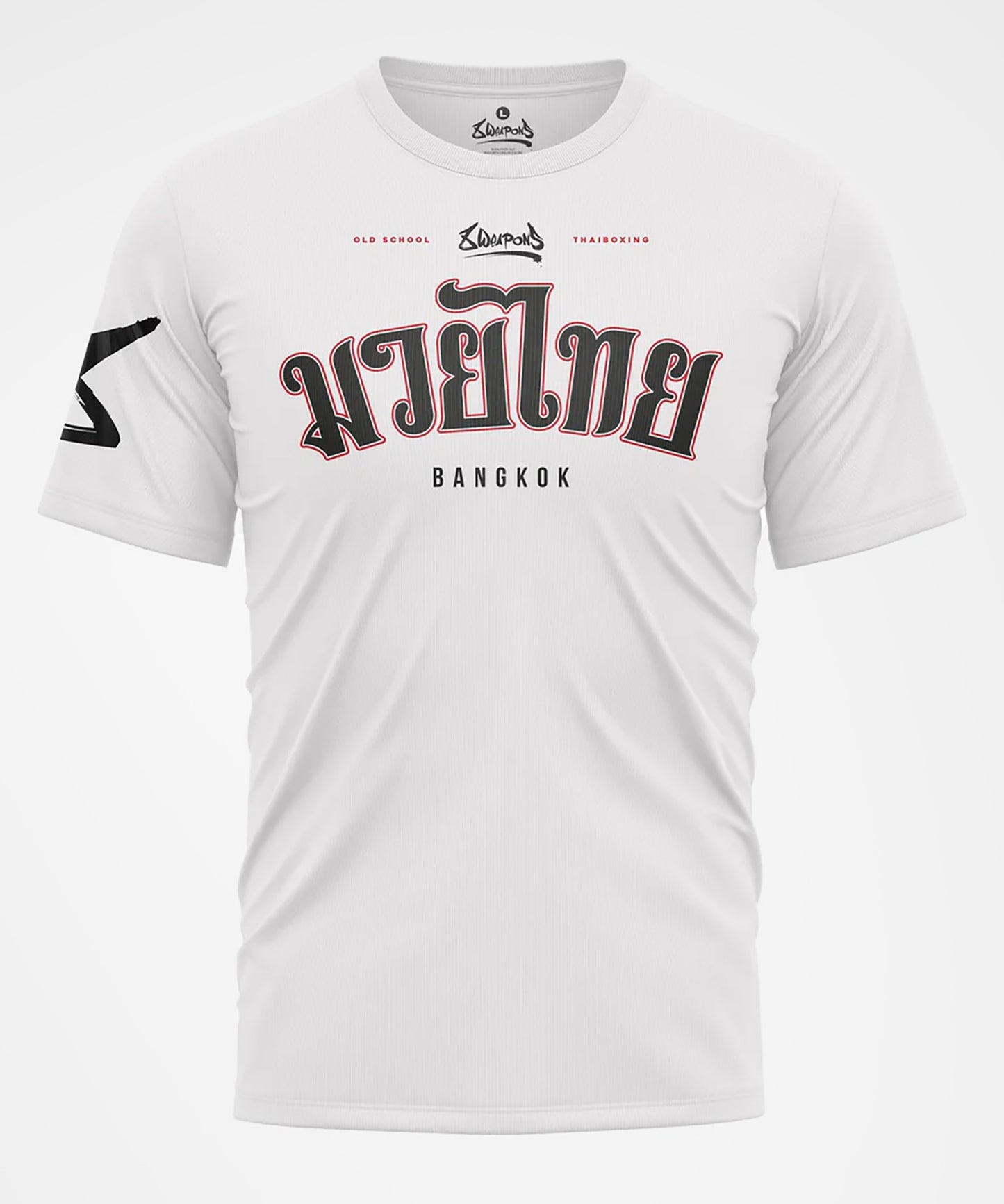 8 Weapons Bangkok T-Shirt – Weiß/Schwarz
