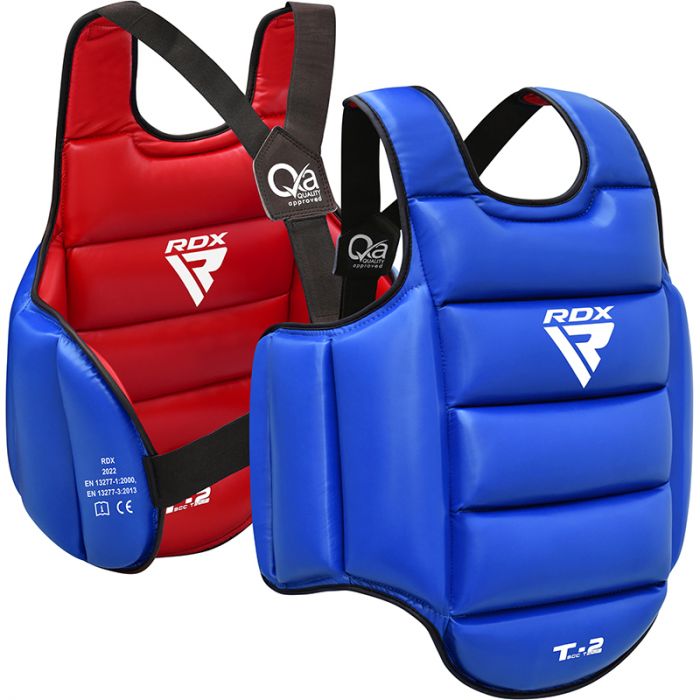 Plastron Semi Contact Reversible T2 Rdx - Noir/Blanc