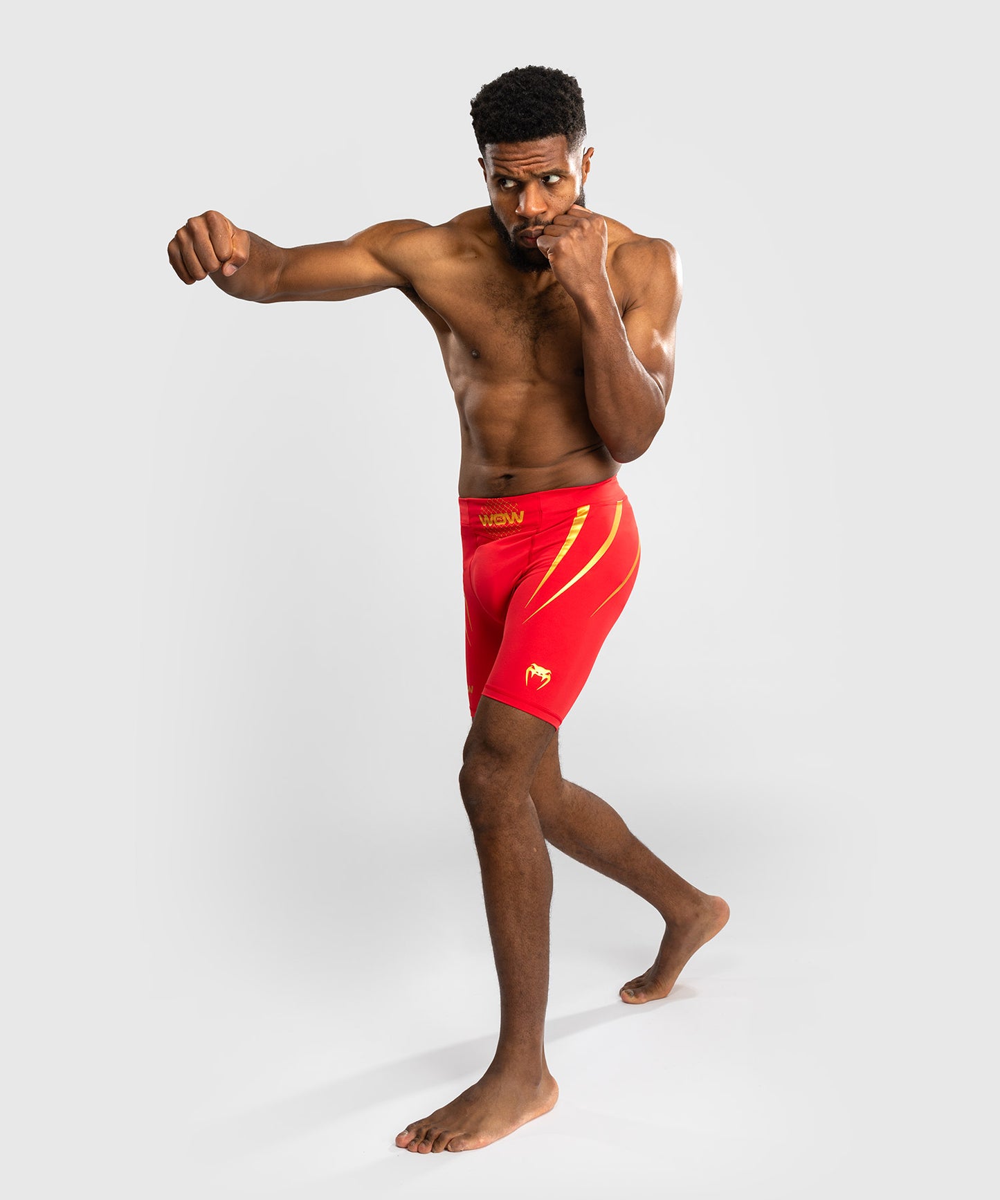 Venum x WOW FC Herren Vale Tudo Shorts - Fury Red/ Gold