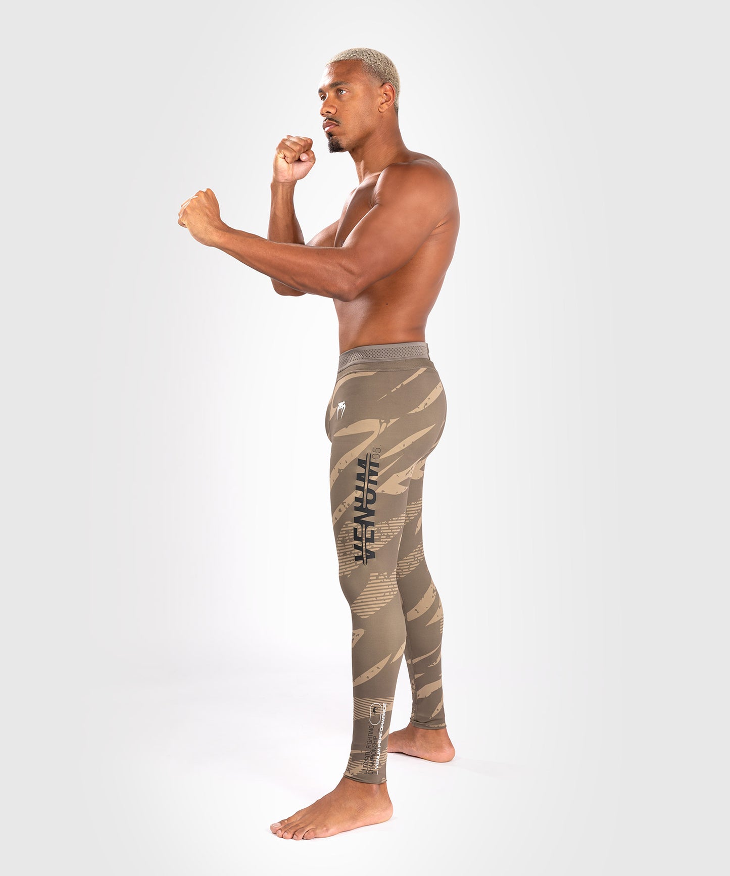 Pantalon de Compression pour Hommes UFC Adrenaline by Venum Fight Week Performance - Desert Camo
