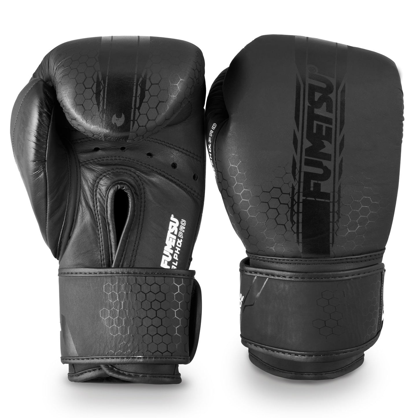 Gants de Boxe Alpha Pro Fumetsu - Noir/Noir