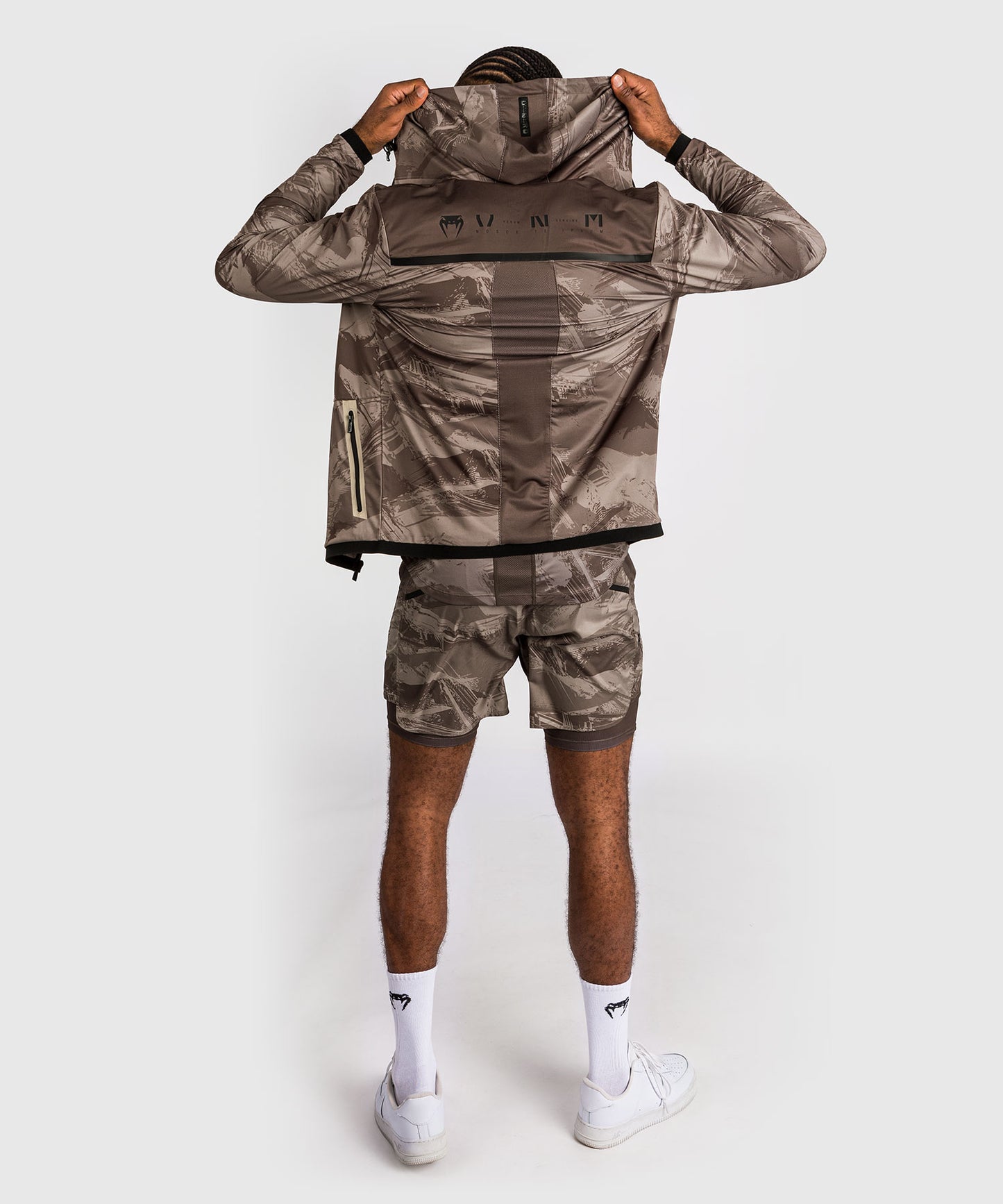 Sweat à capuche Venum Electron 3.0 - Sable