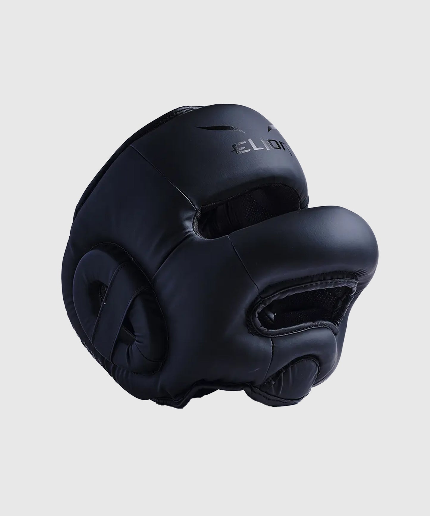 Elion Extravagant Boxing Headgear with Face Bar - Black