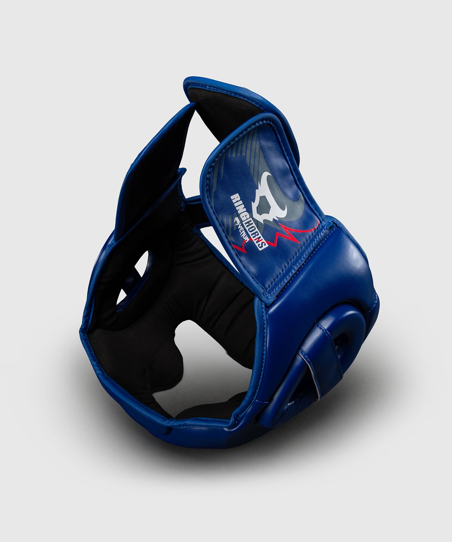 Ringhorns Charger by Venum Headgear - Navy Blue/Red