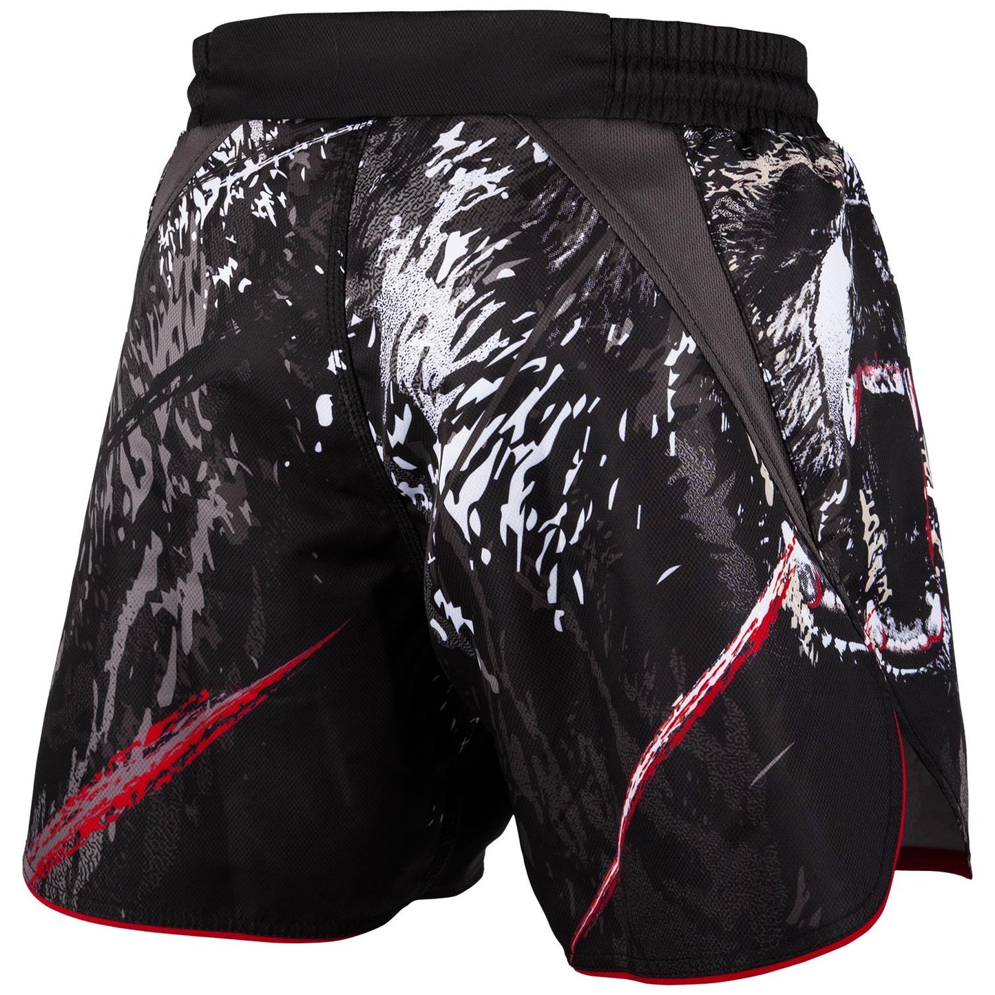 Venum Grizzli short fightshorts - Black/White