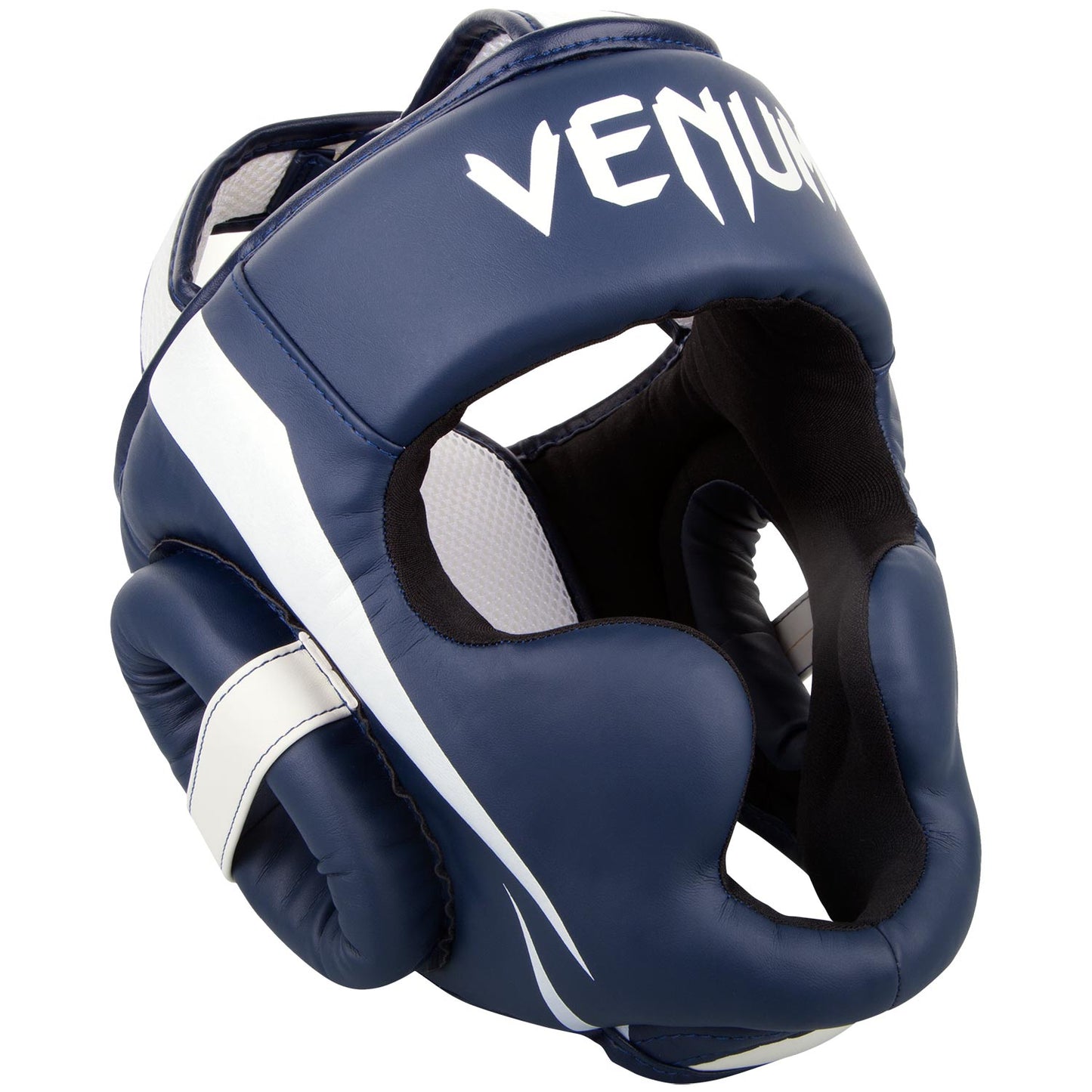 Casque de Protection Venum Elite - Blanc/Bleu Marine
