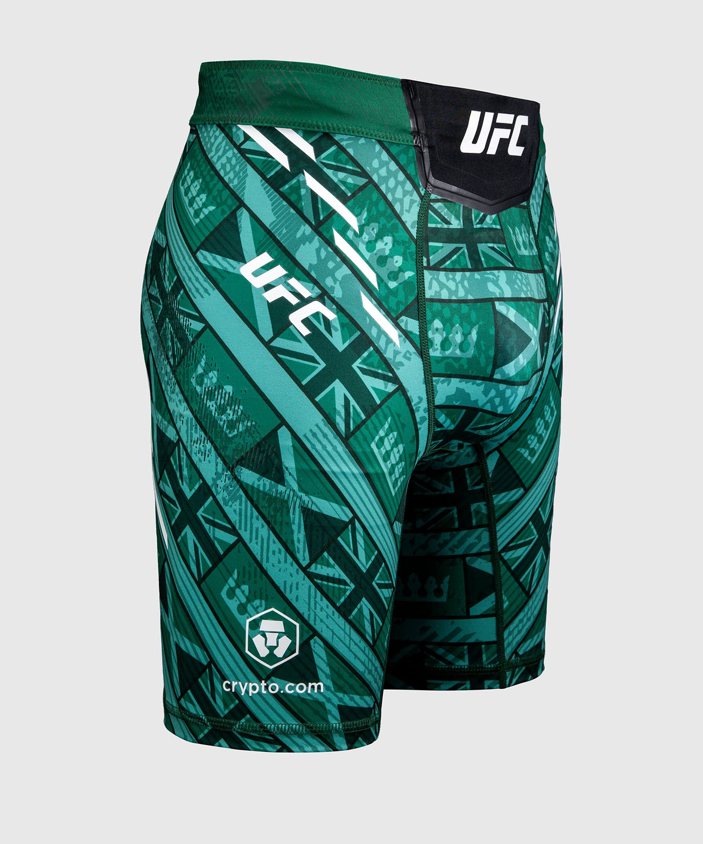 UFC Unrivaled by Venum Leon Edwards Pantalones Vale Tudo para Hombres - Verde