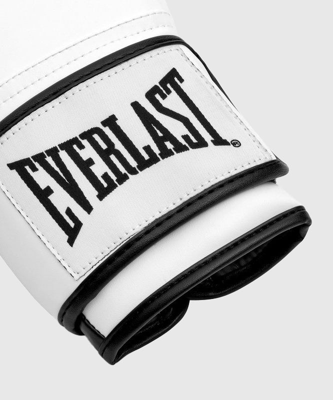 Gants de boxe Everlast Powerlock OG Training - Blanc/Noir