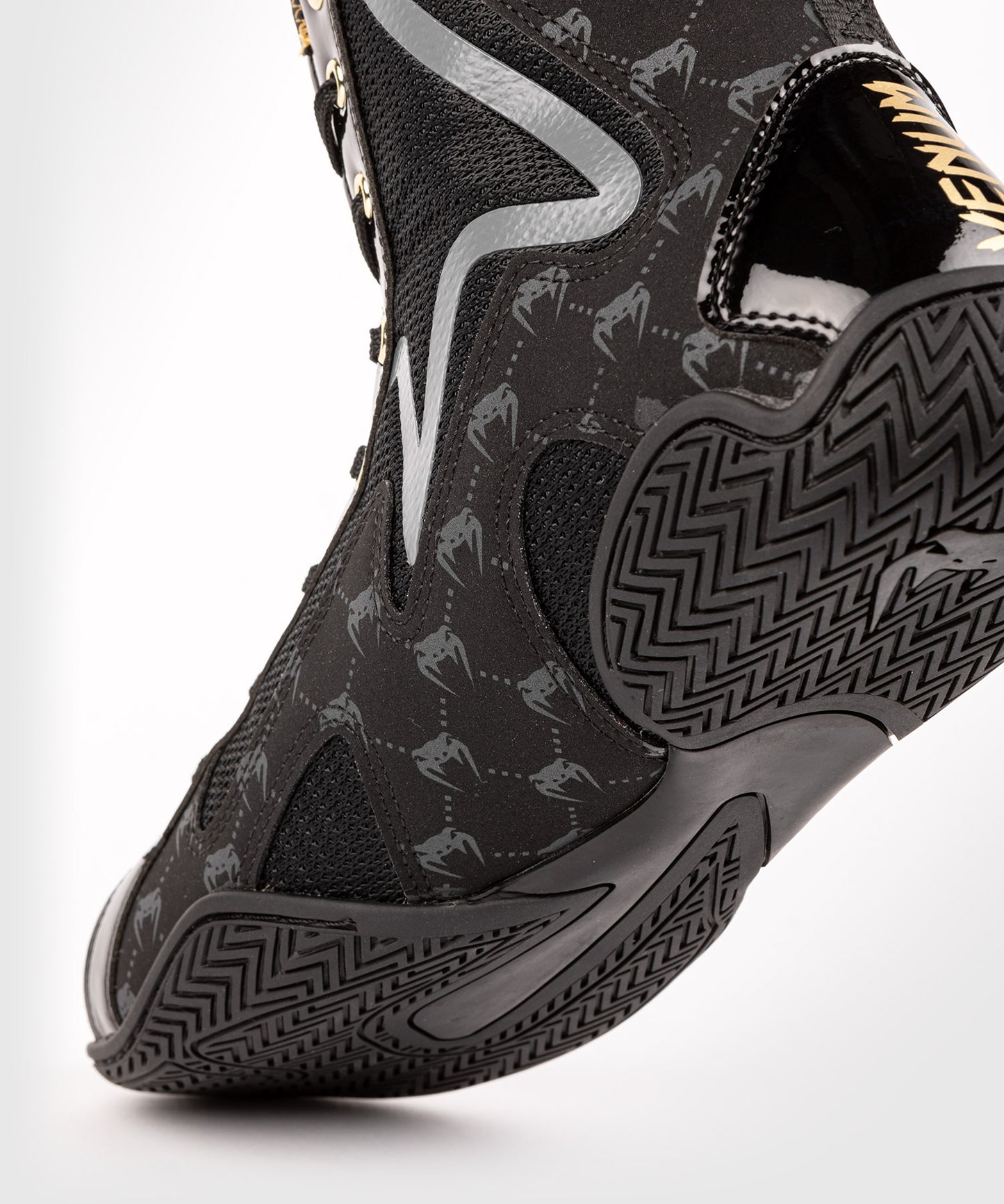 Chaussures de Boxe Venum Elite Evo Monogram - Noir