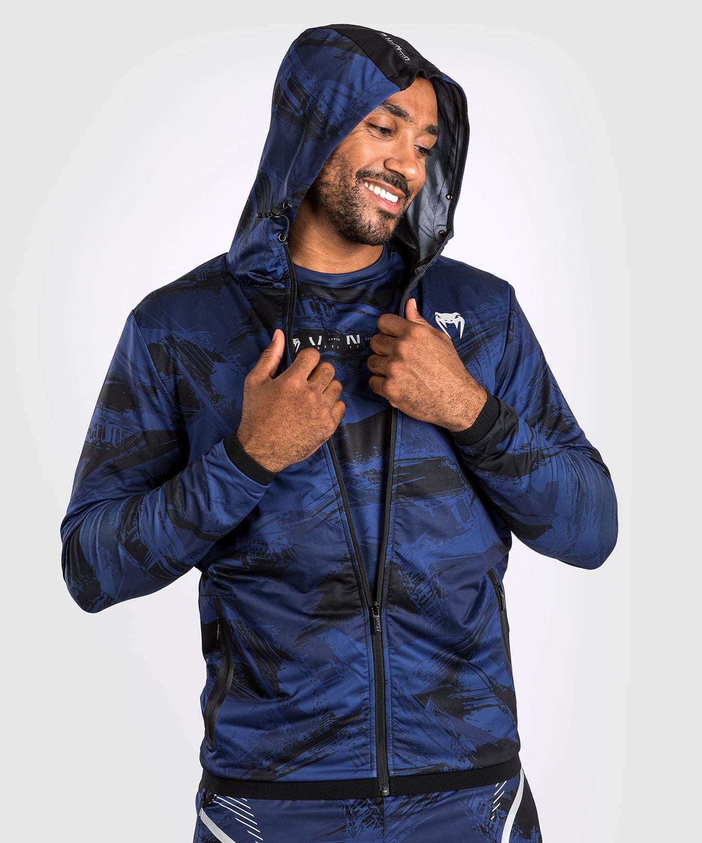 Venum Electron 3.0 Hoodie - Marineblau