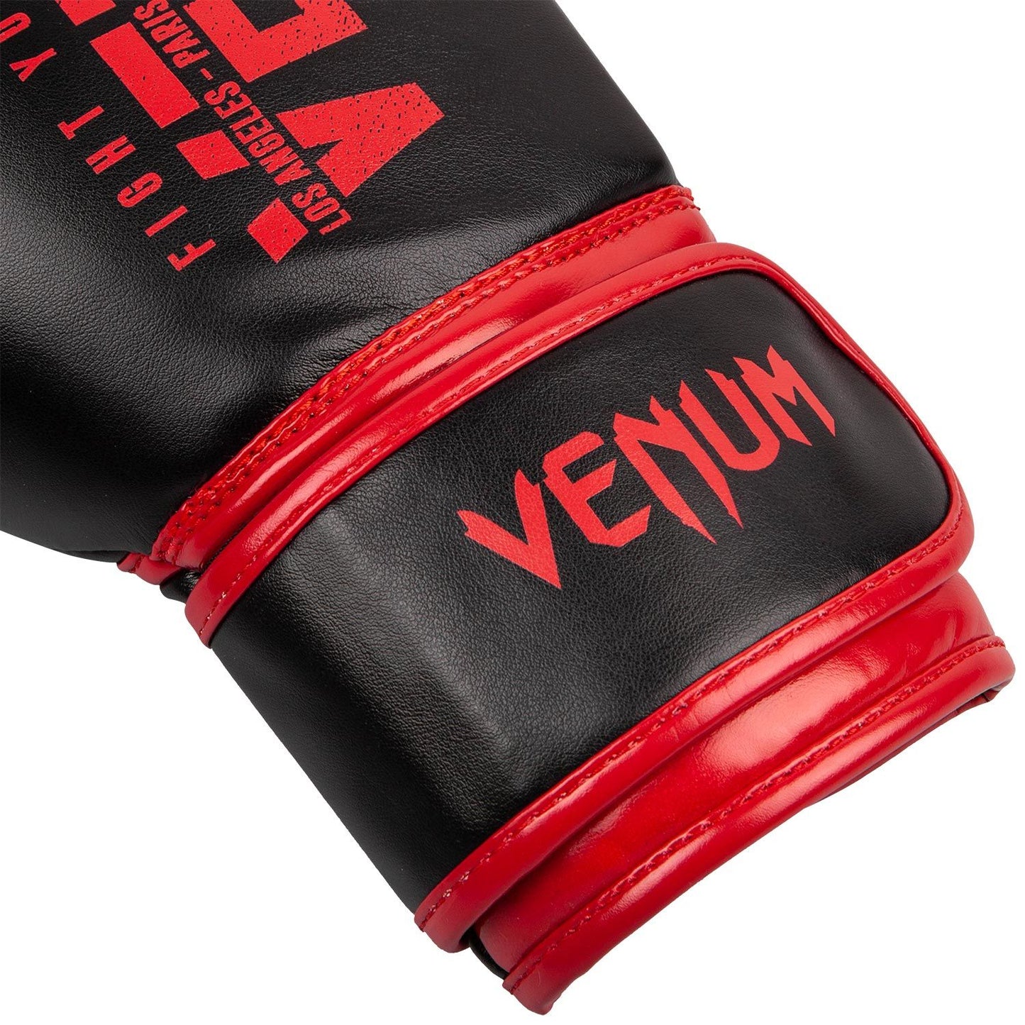 Venum Signature Kids Boxing Gloves - Black/Red