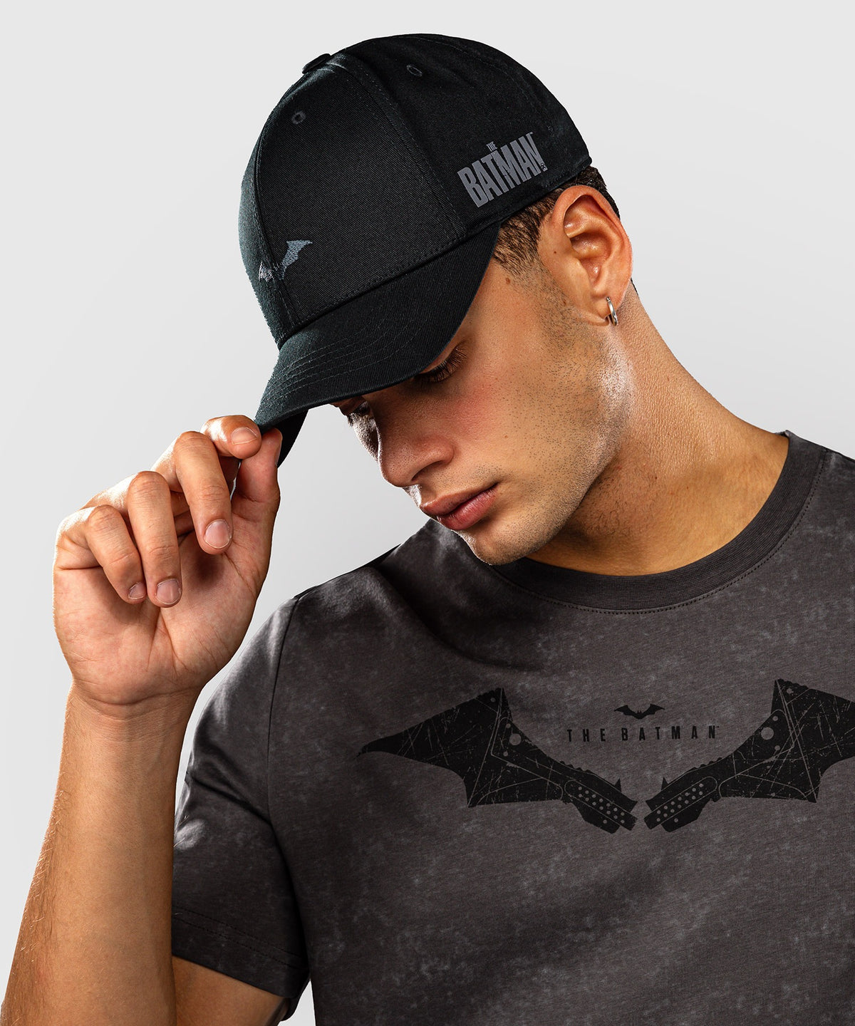 Venum x Batman Gorra - Negro/Gris