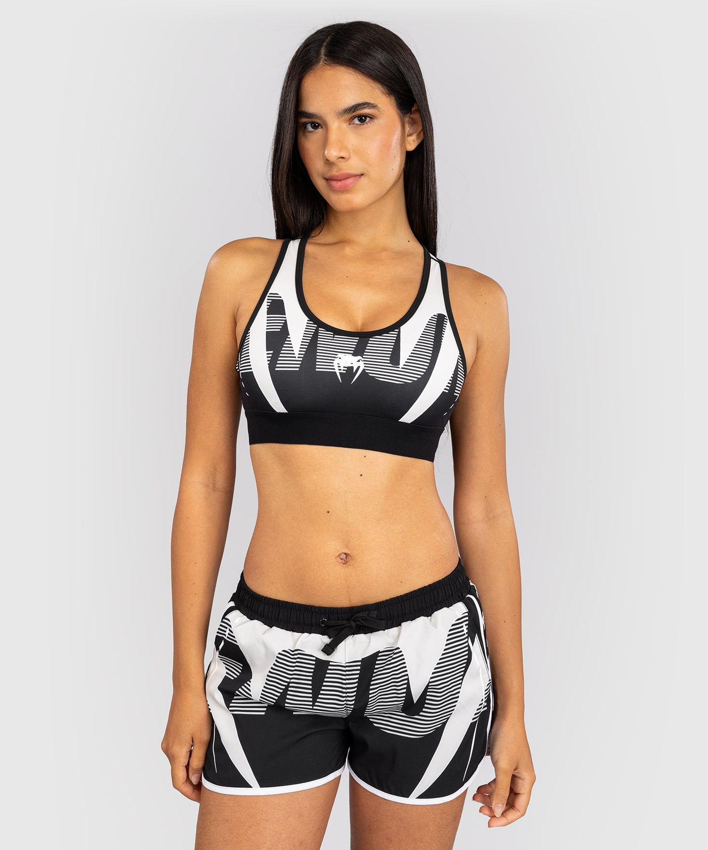 Venum Adrenaline Damen Sport-BH – Schwarz/Elfenbein