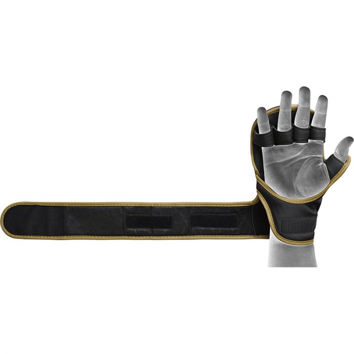 Gants de sparring MMA F6 Kara RDX - Noir/Or