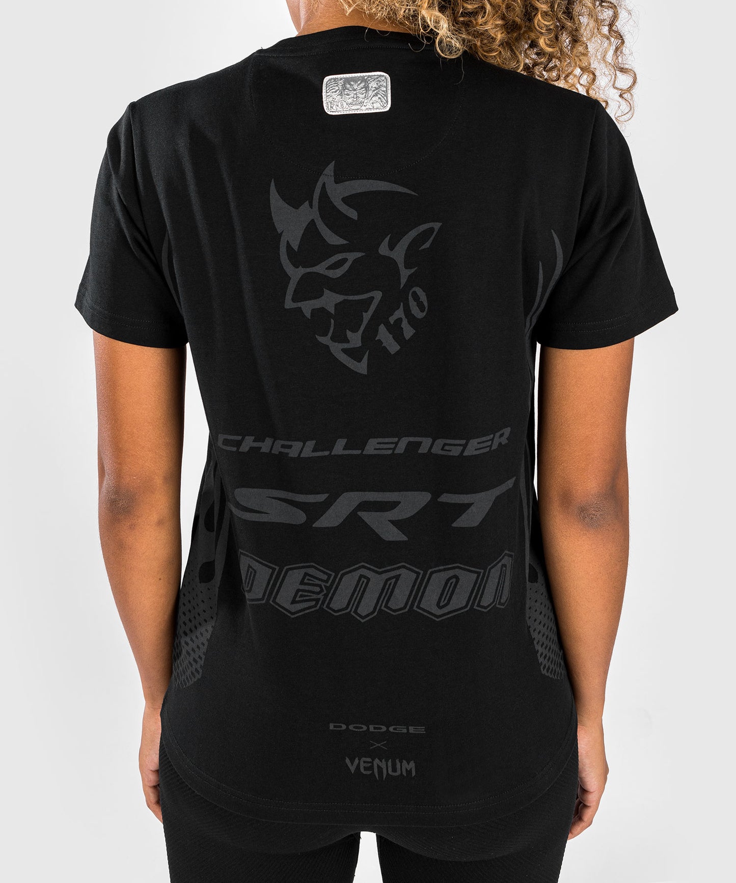 T-Shirt Femme Venum x Dodge Demon 170 - Noir