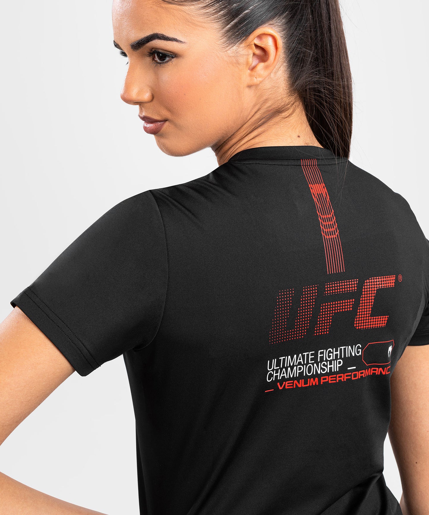 UFC Adrenaline by Venum Fight Week Women’s Dry-Tech T-shirt - Black