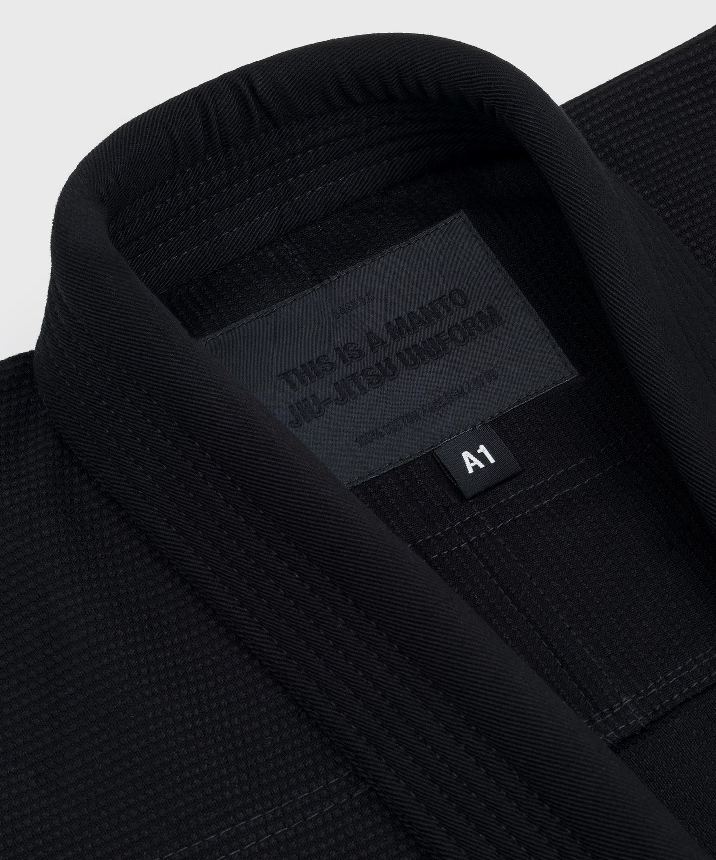 Manto Base 3.0 Kimono de BJJ - Negro/Negro