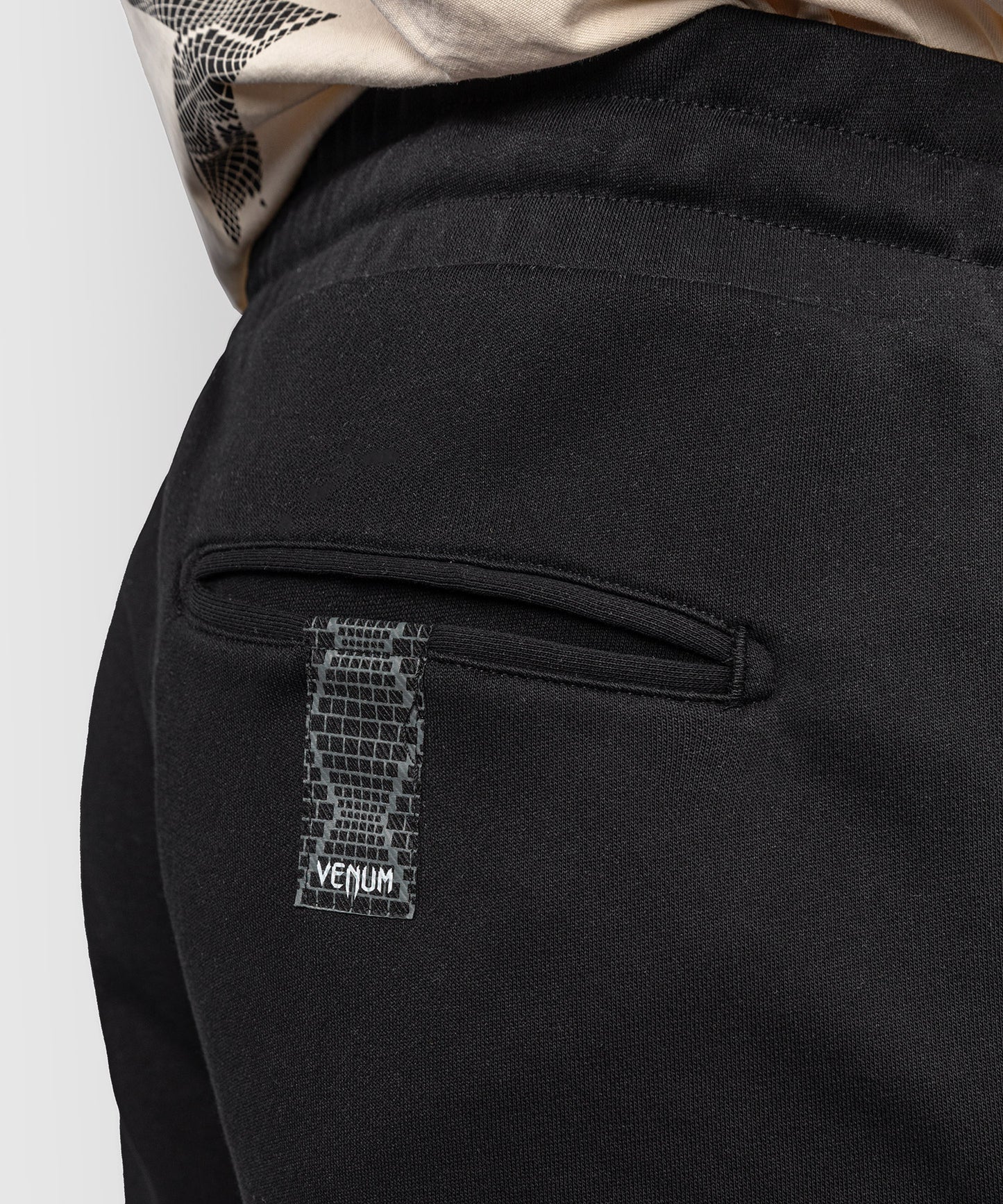 Venum Classic Fleece Cotton Shorts - Black