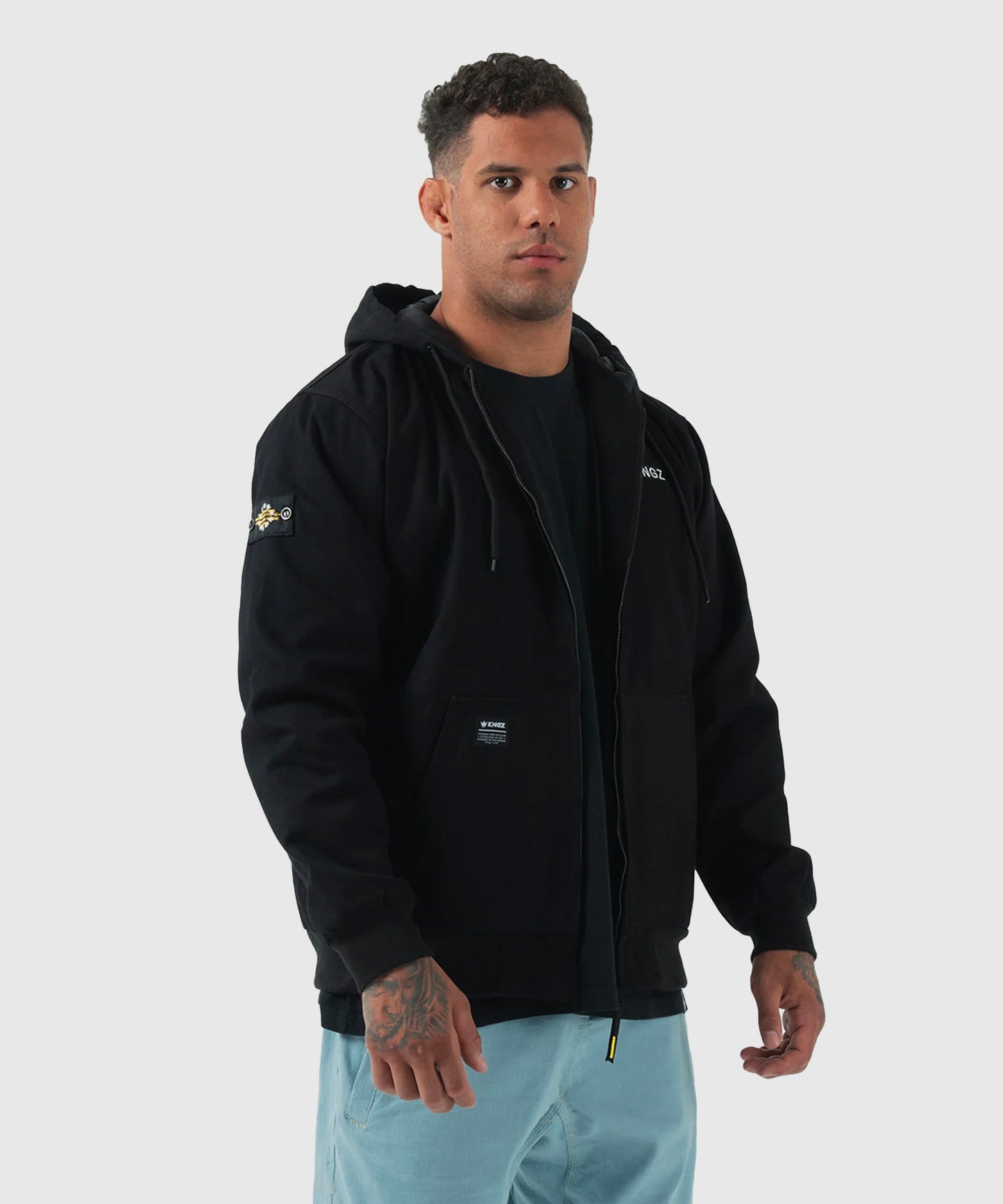 Kingz Chaqueta Canvas - Negro