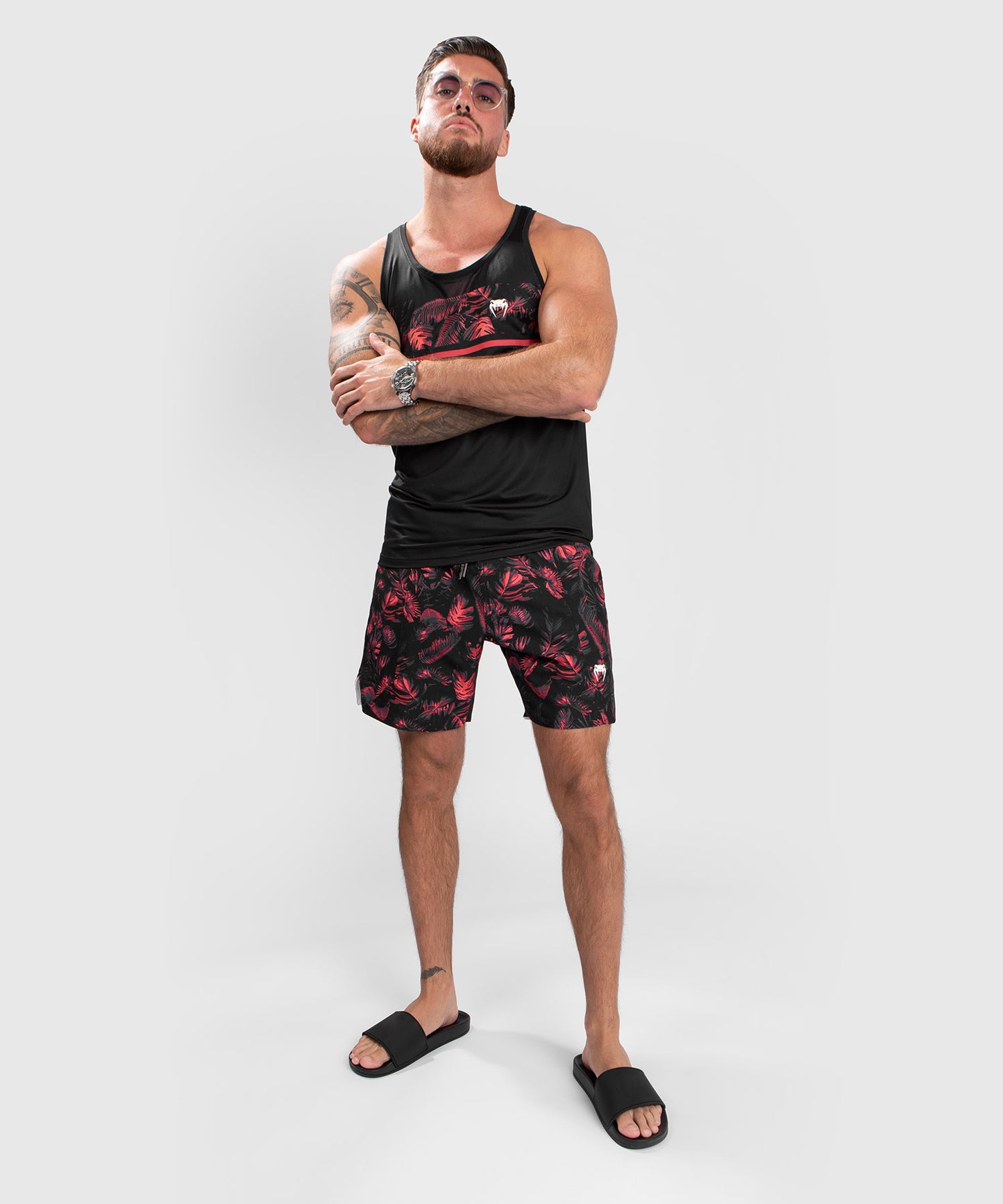 Débardeur Dry Tech Venum Bali Jungle - Rouge