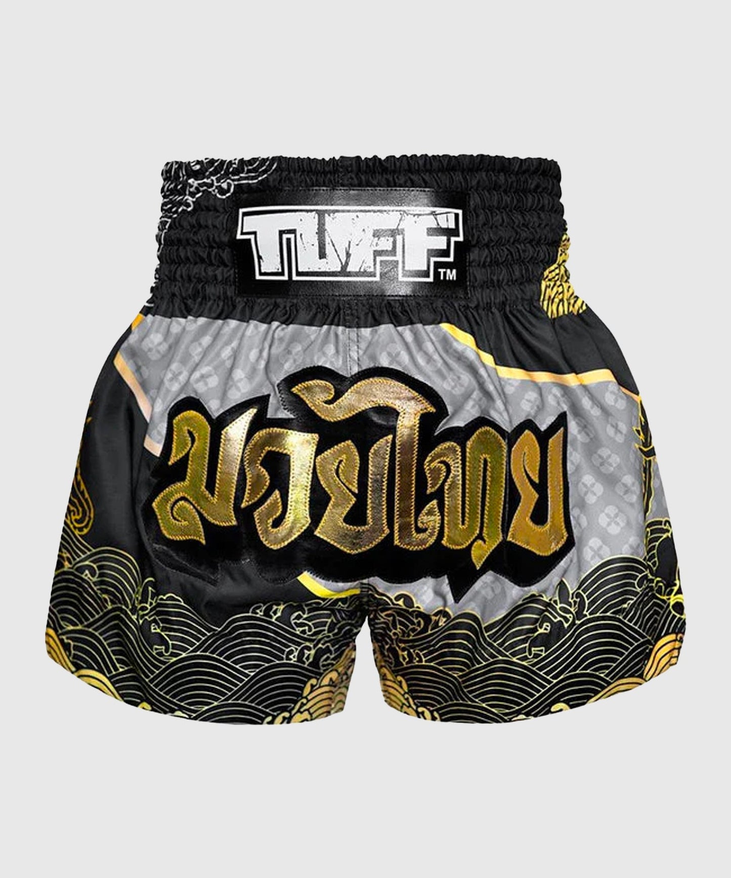 Tuff Waree Kunchorn Muay Thai Shorts - Schwarz